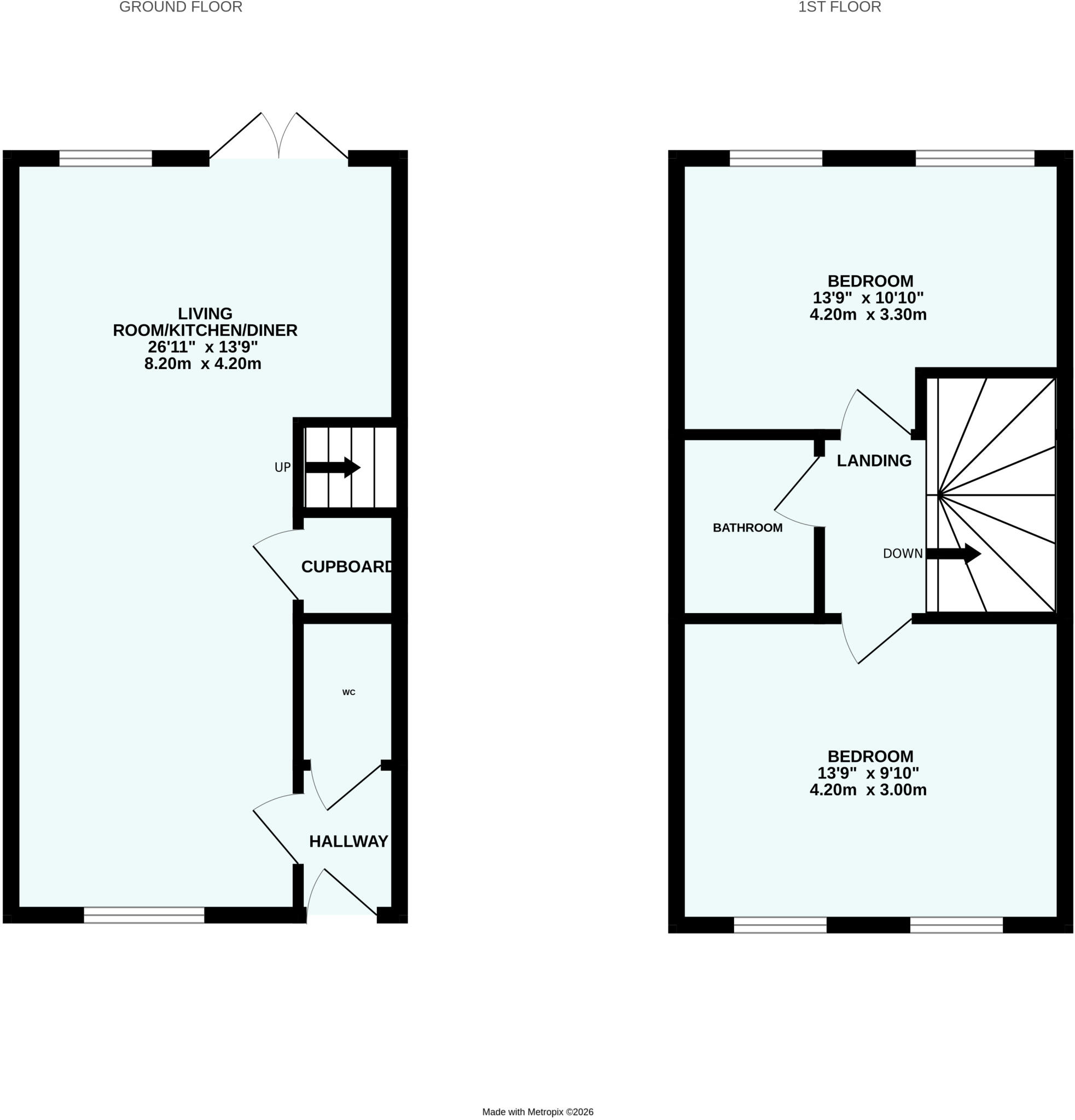 Harveys Yard, Hayle, Cornwall, TR27 floorplan