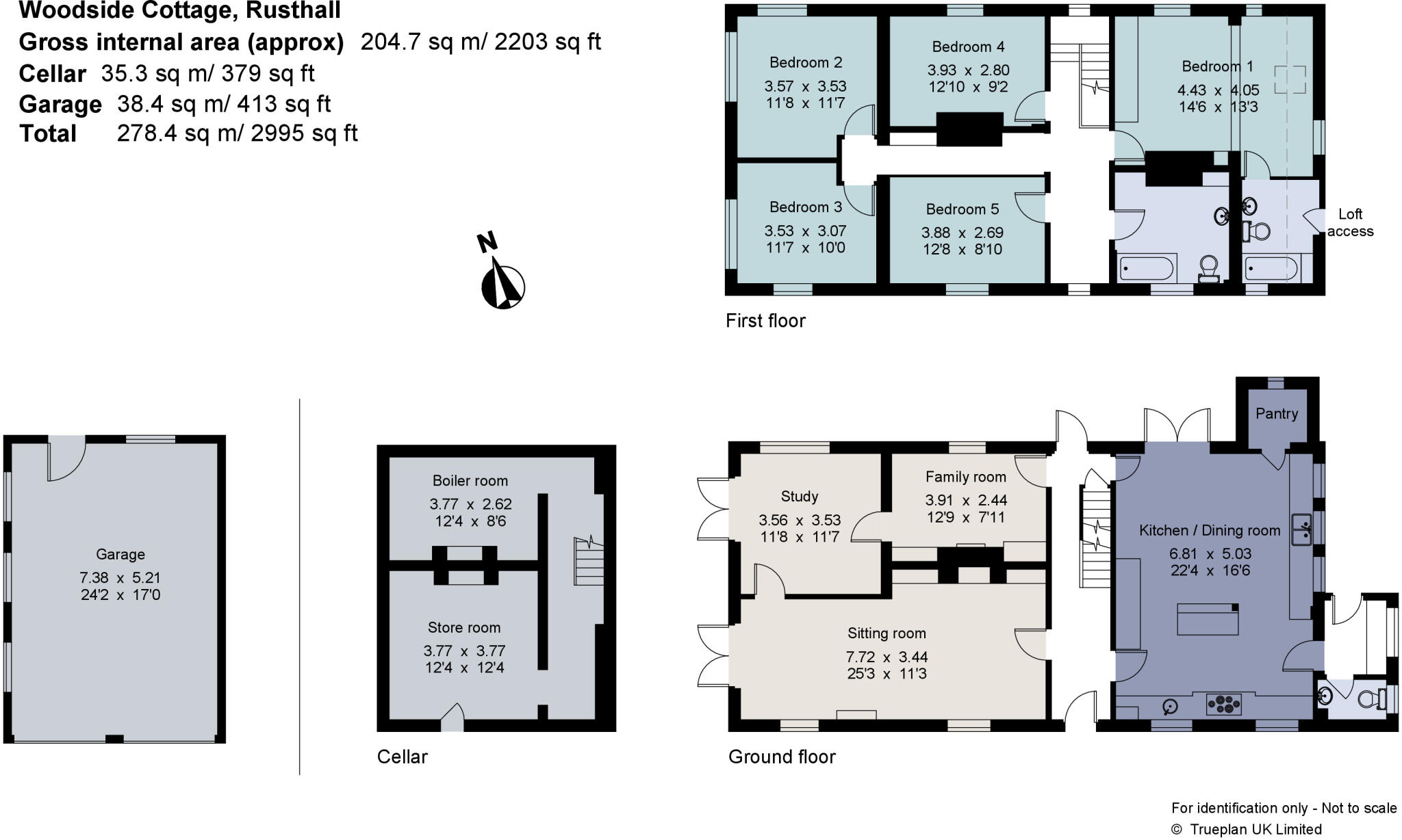 Nellington Road, Rusthall, Tunbridge Wells, Kent, TN4 floorplan