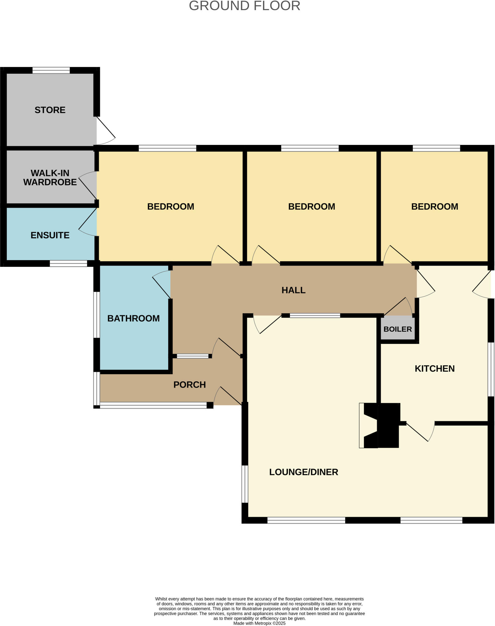 Church Lane, Moulton floorplan