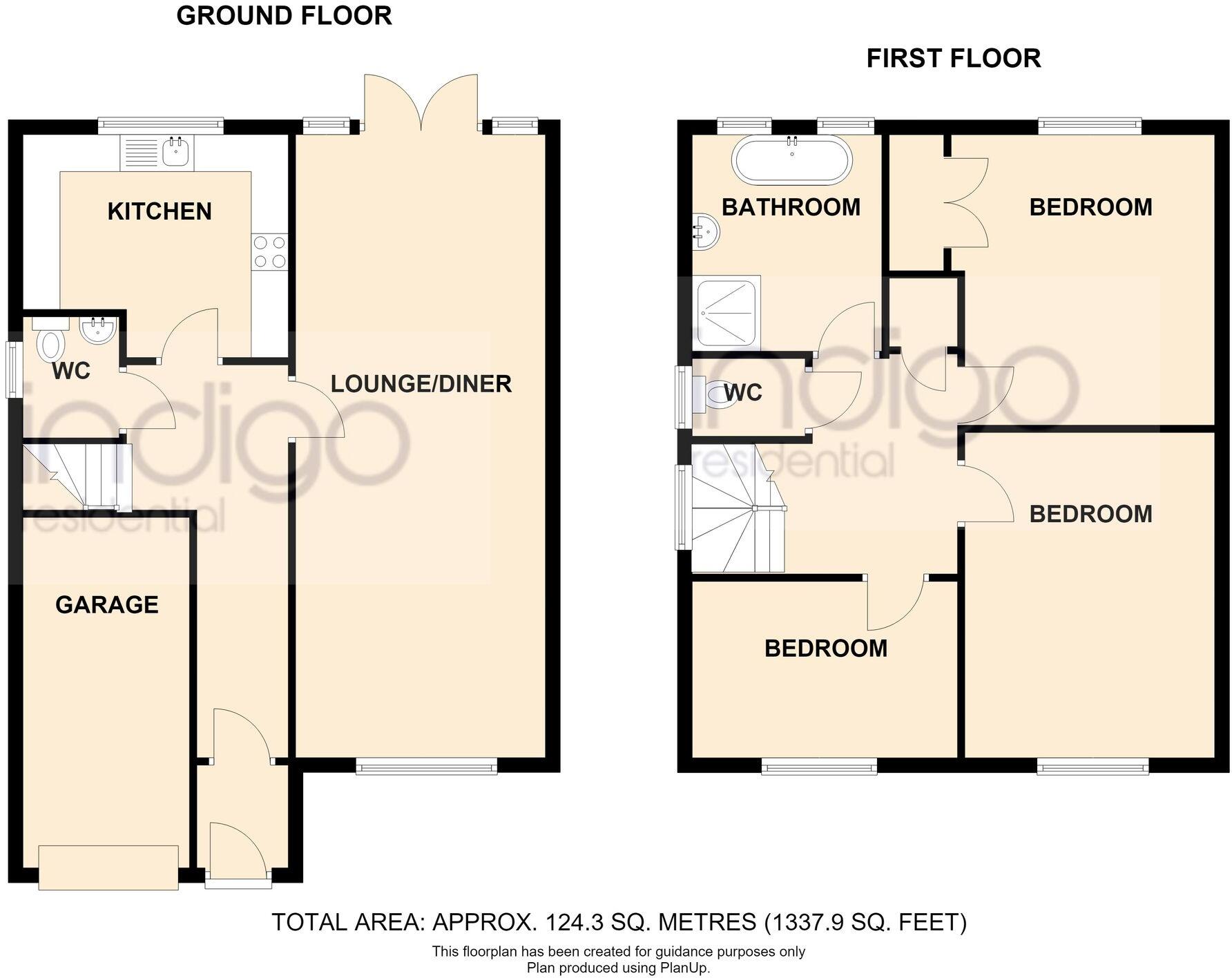 Broughton Avenue, Luton, LU3 floorplan