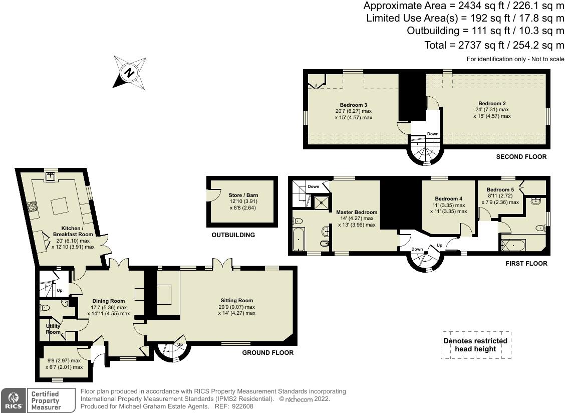 High Street, Great Doddington, Wellingborough, Northamptonshire, NN29 floorplan
