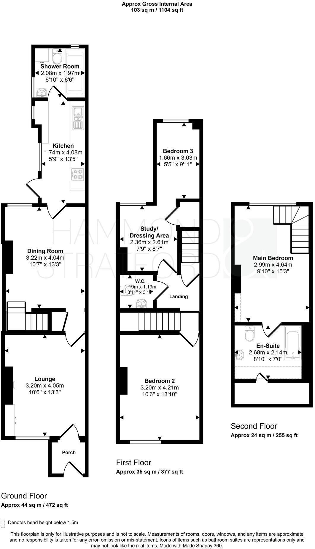 Waldeck Road, Norwich floorplan