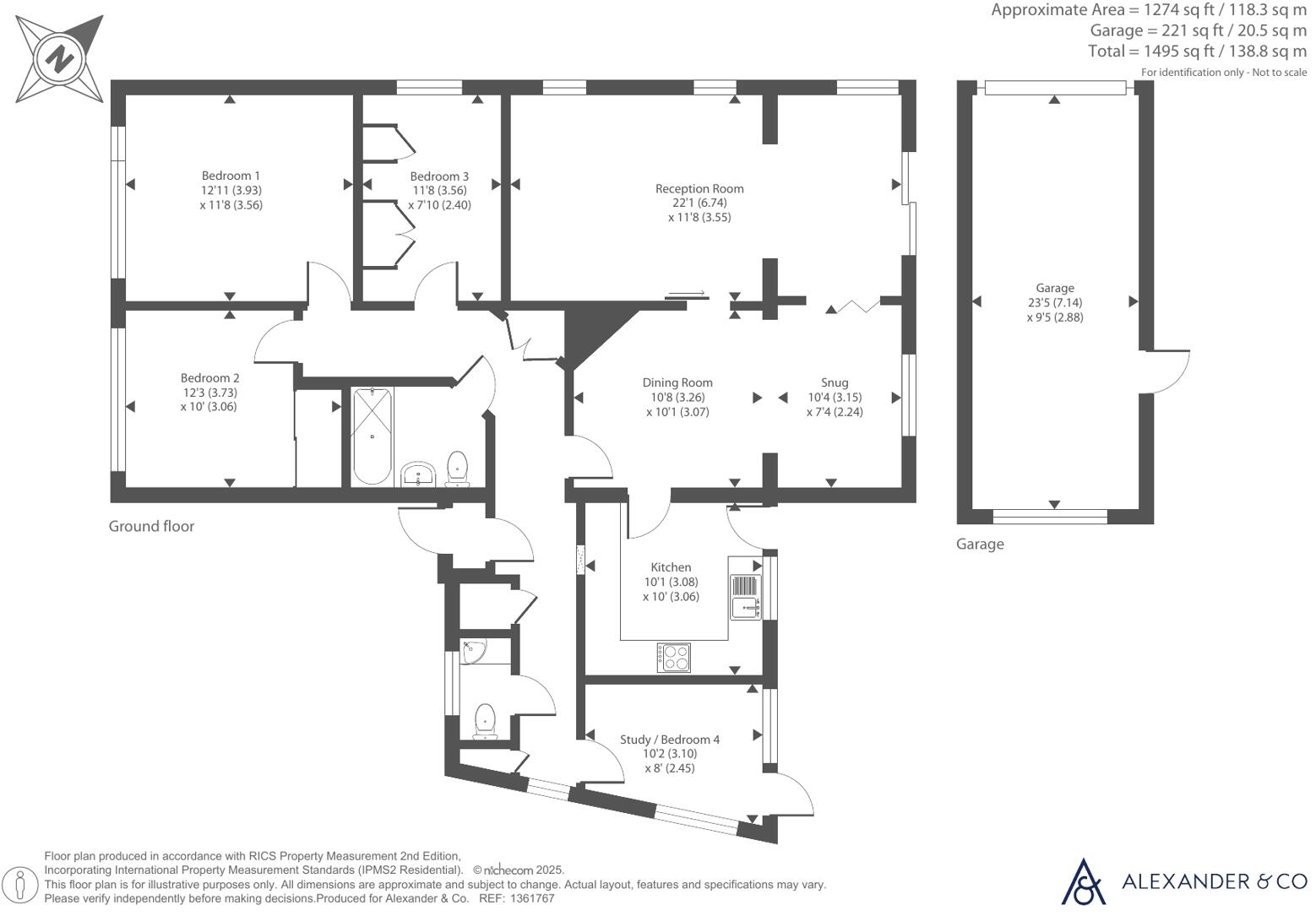 Campion Close, Aylesbury, Buckinghamshire floorplan