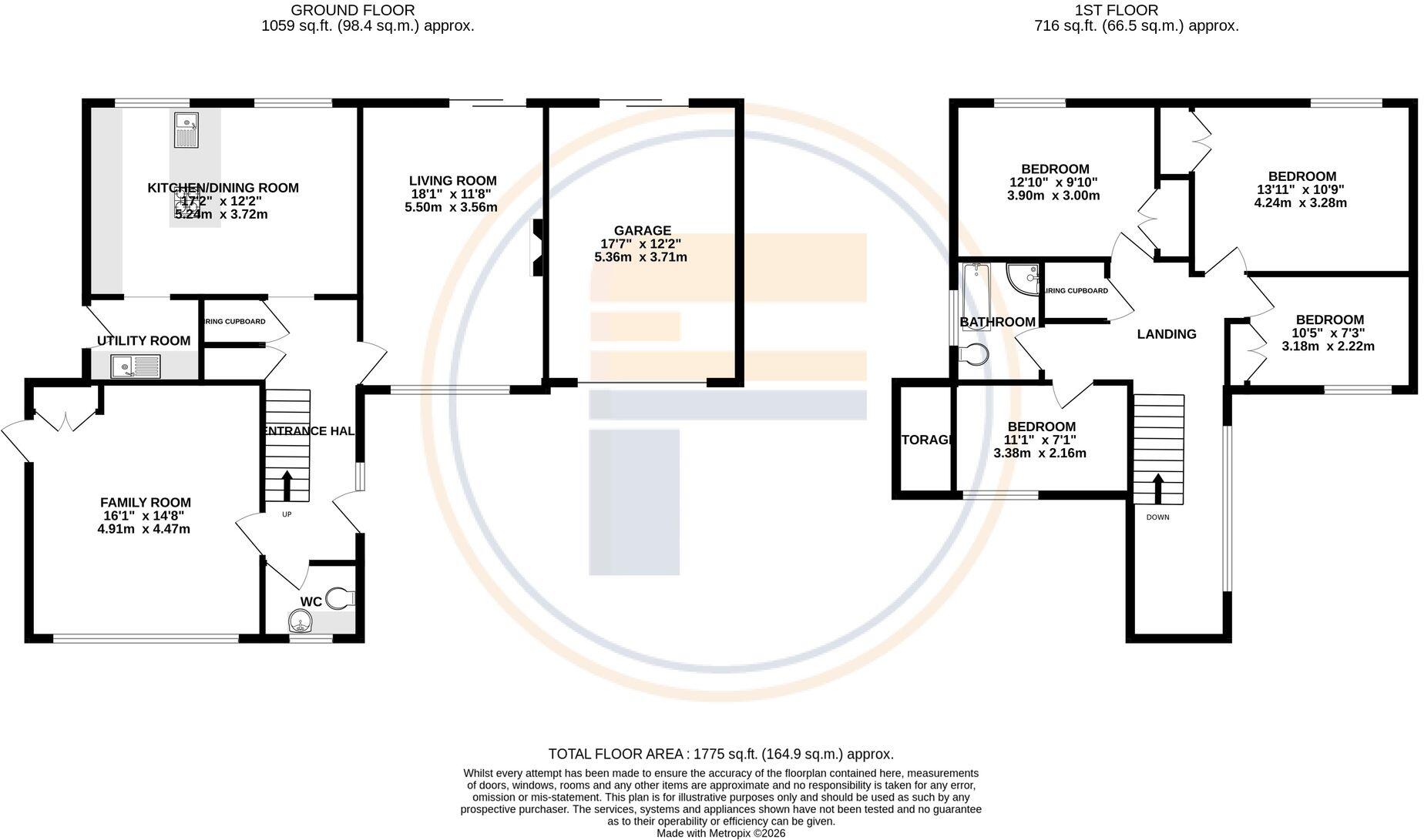 Dunvegan Way, Bedford, MK41 floorplan