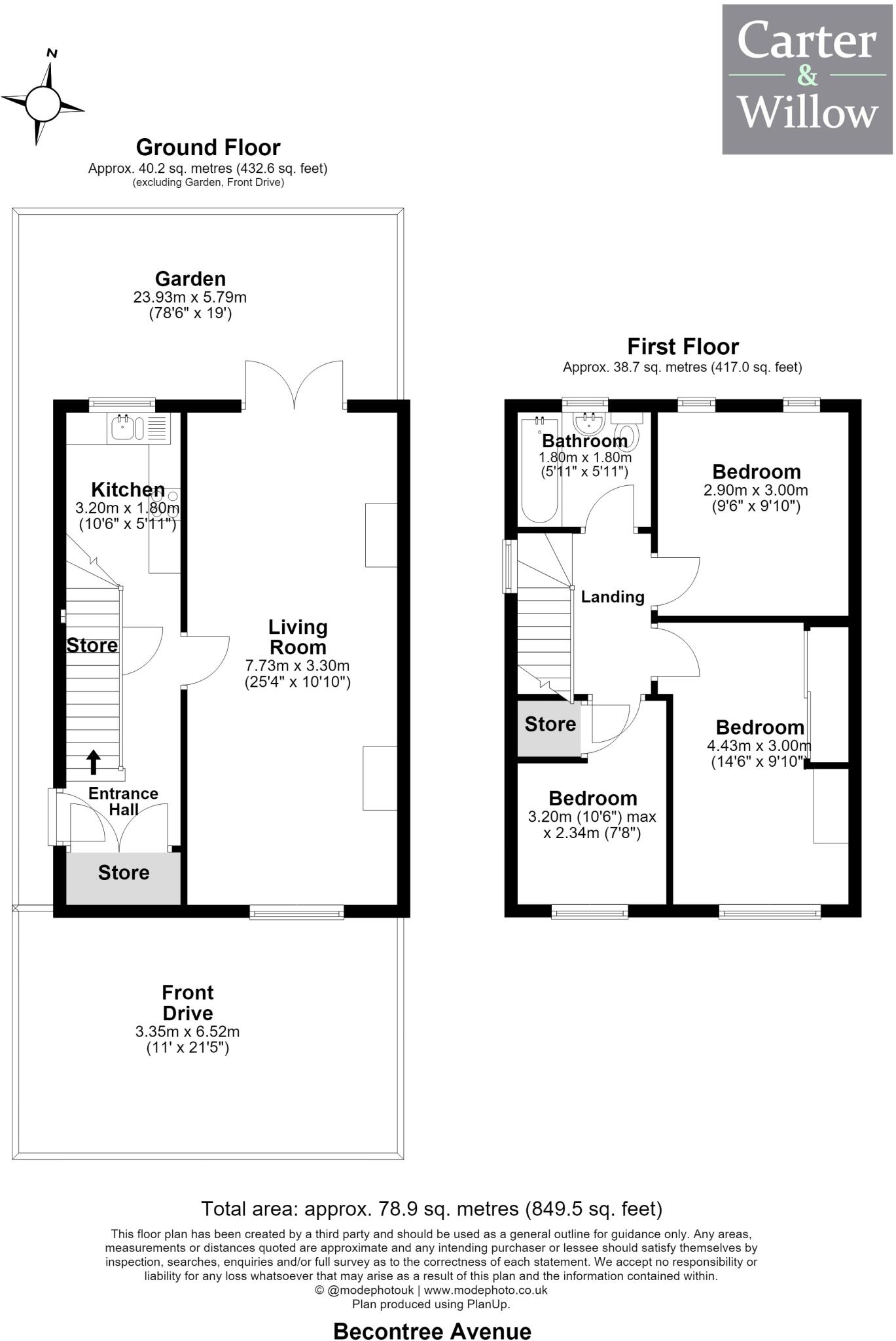 Becontree Avenue, Dagenham floorplan