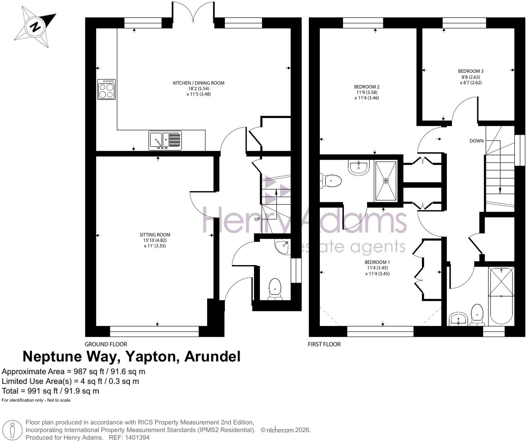 Neptune Way, Yapton, BN18 floorplan