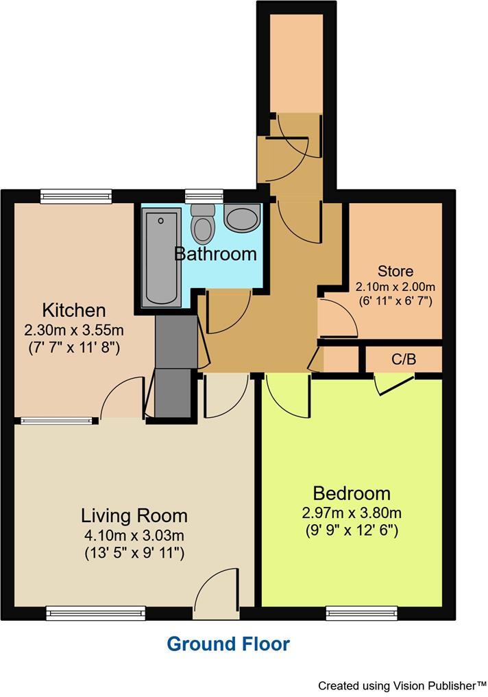 Welham Walk, Bradford, BD3 0DL floorplan