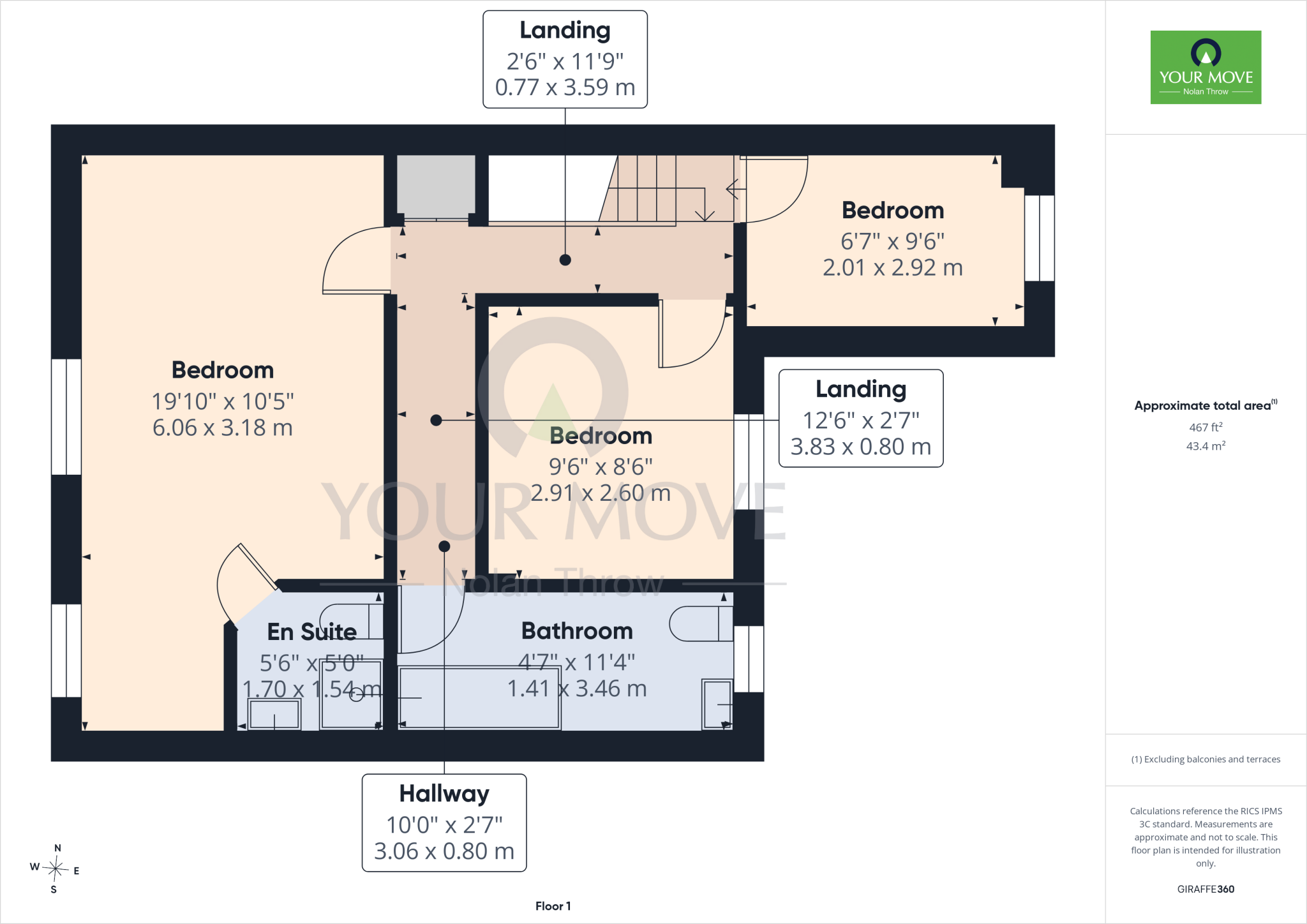 Main Road, Duston, Northampton, Northamptonshire, NN5 floorplan