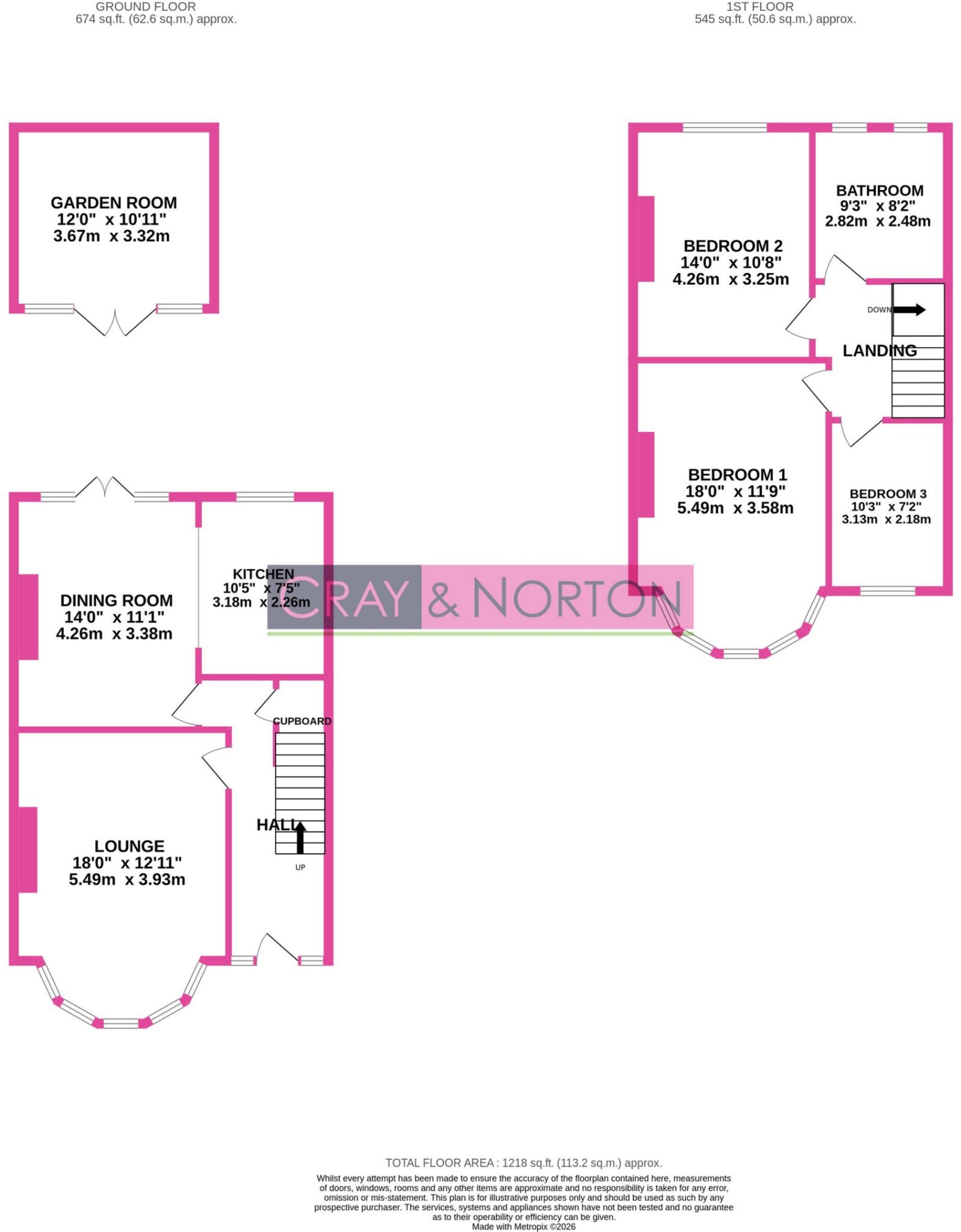 Craven Road, Addiscombe, CR0 floorplan