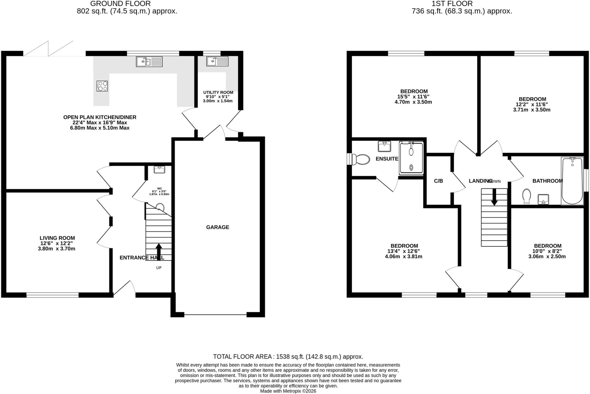 Playford Rise, Walton floorplan