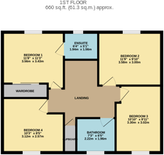 Dorrit Place, Rugby, CV21 floorplan