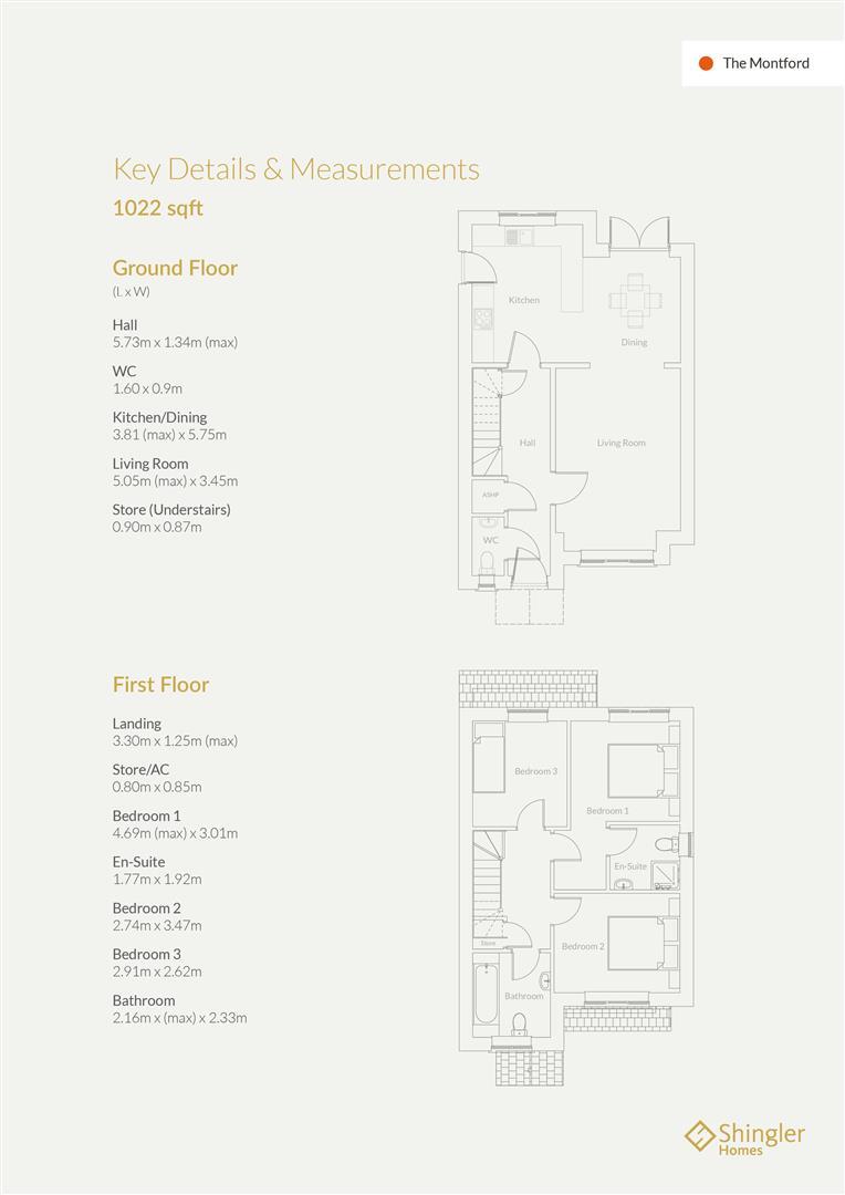 Boundary Fields, Whittington. floorplan