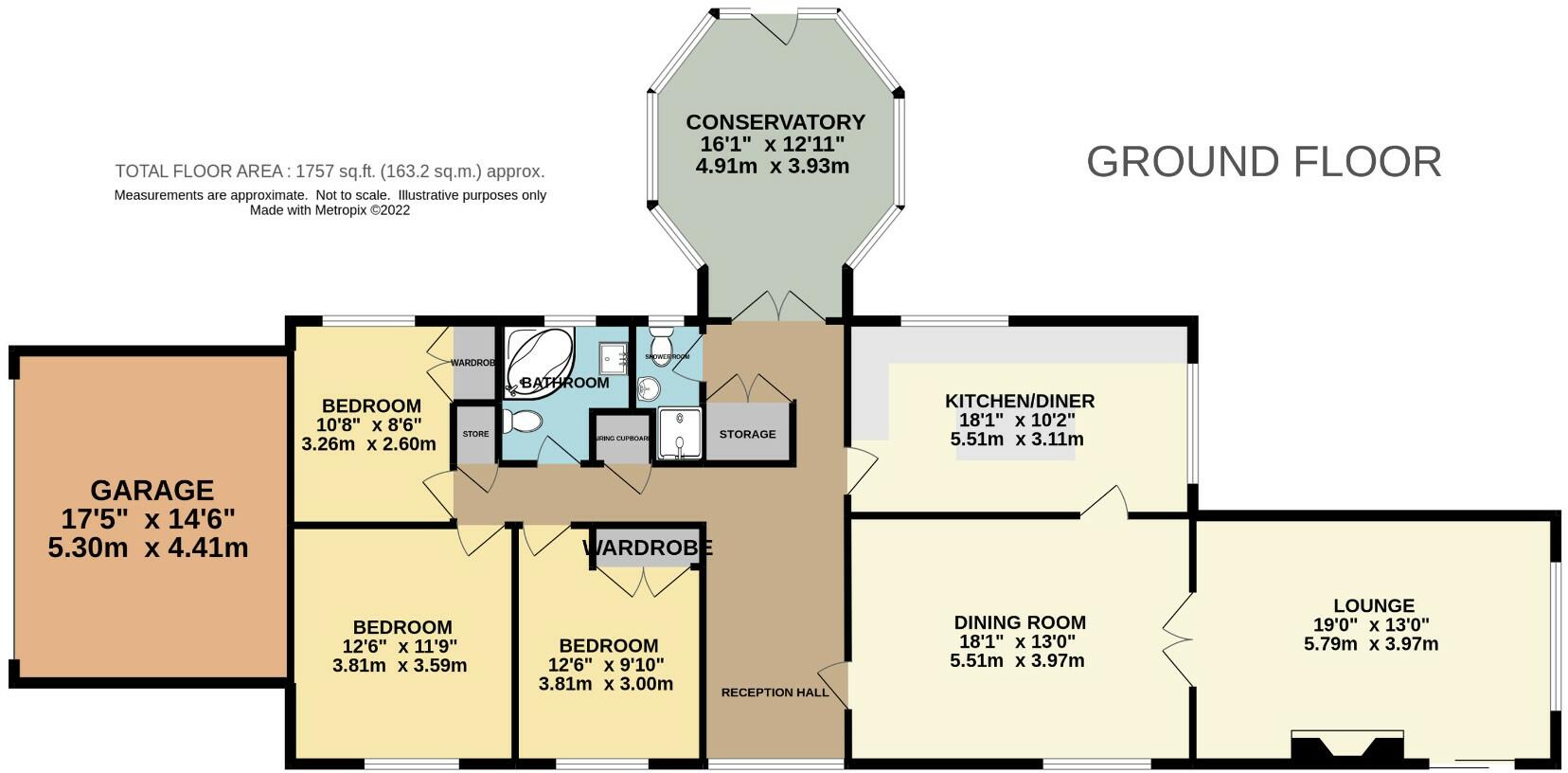 High Street, Castleton. YO21 2DA floorplan