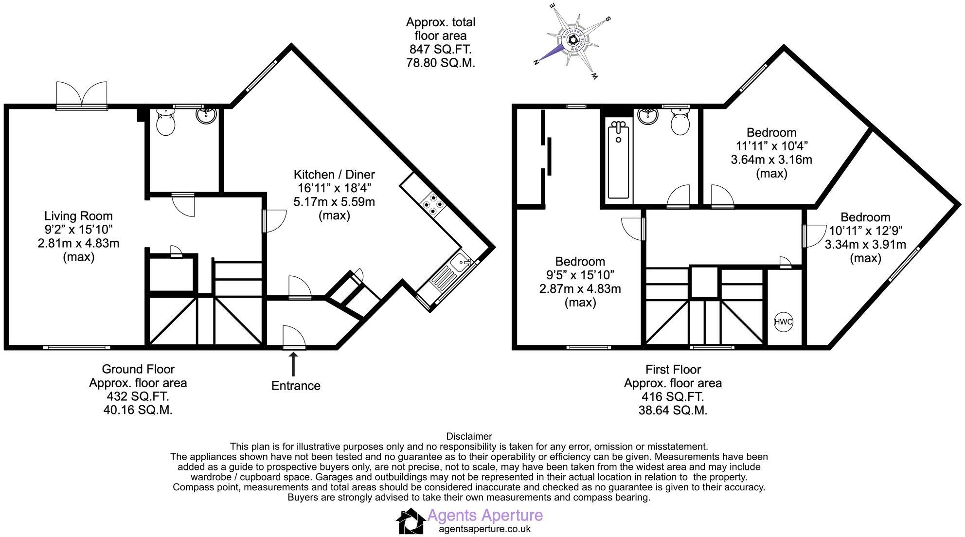 Fieldfare Drive, Maidstone, ME15 floorplan