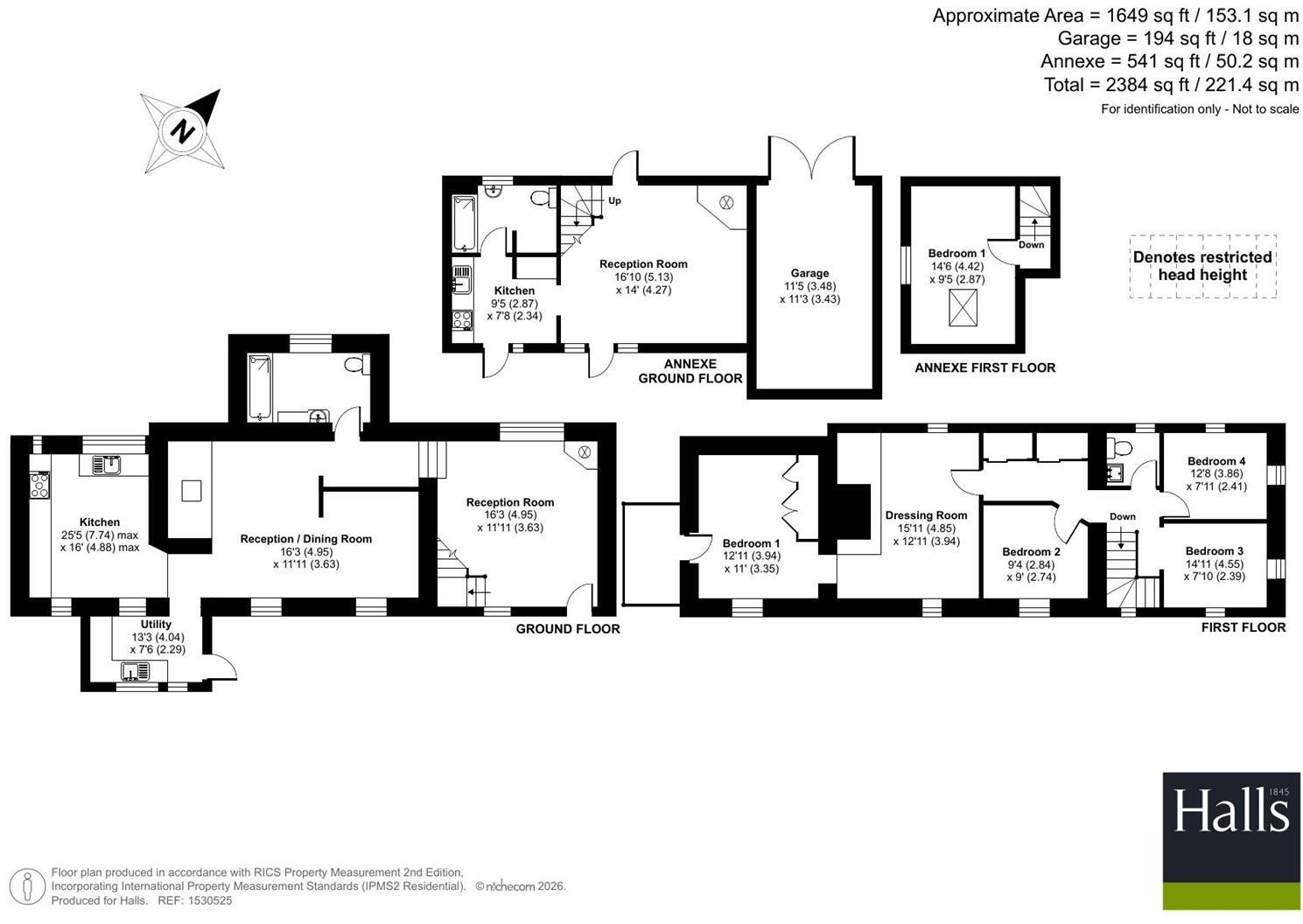 Llanfechain, SY22 6XE. floorplan