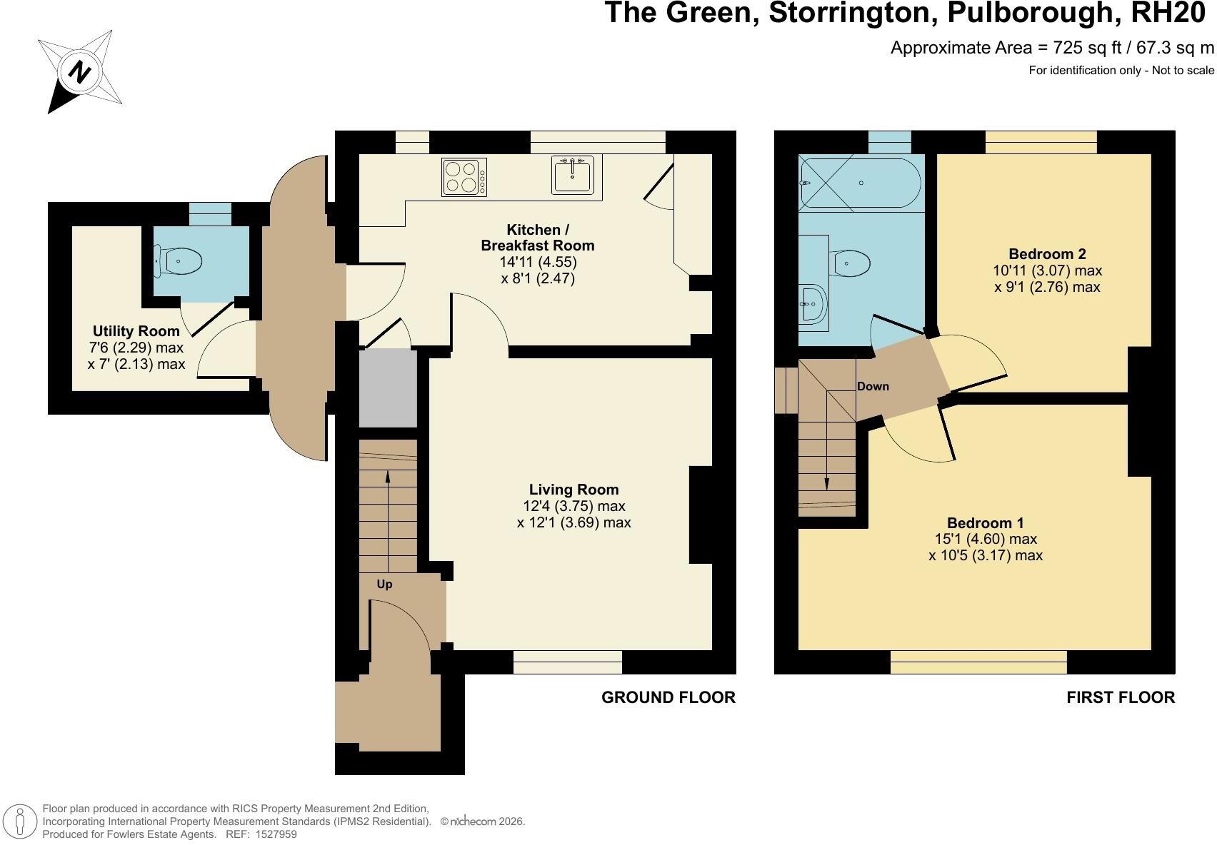 Storrington - outskirts of the village floorplan
