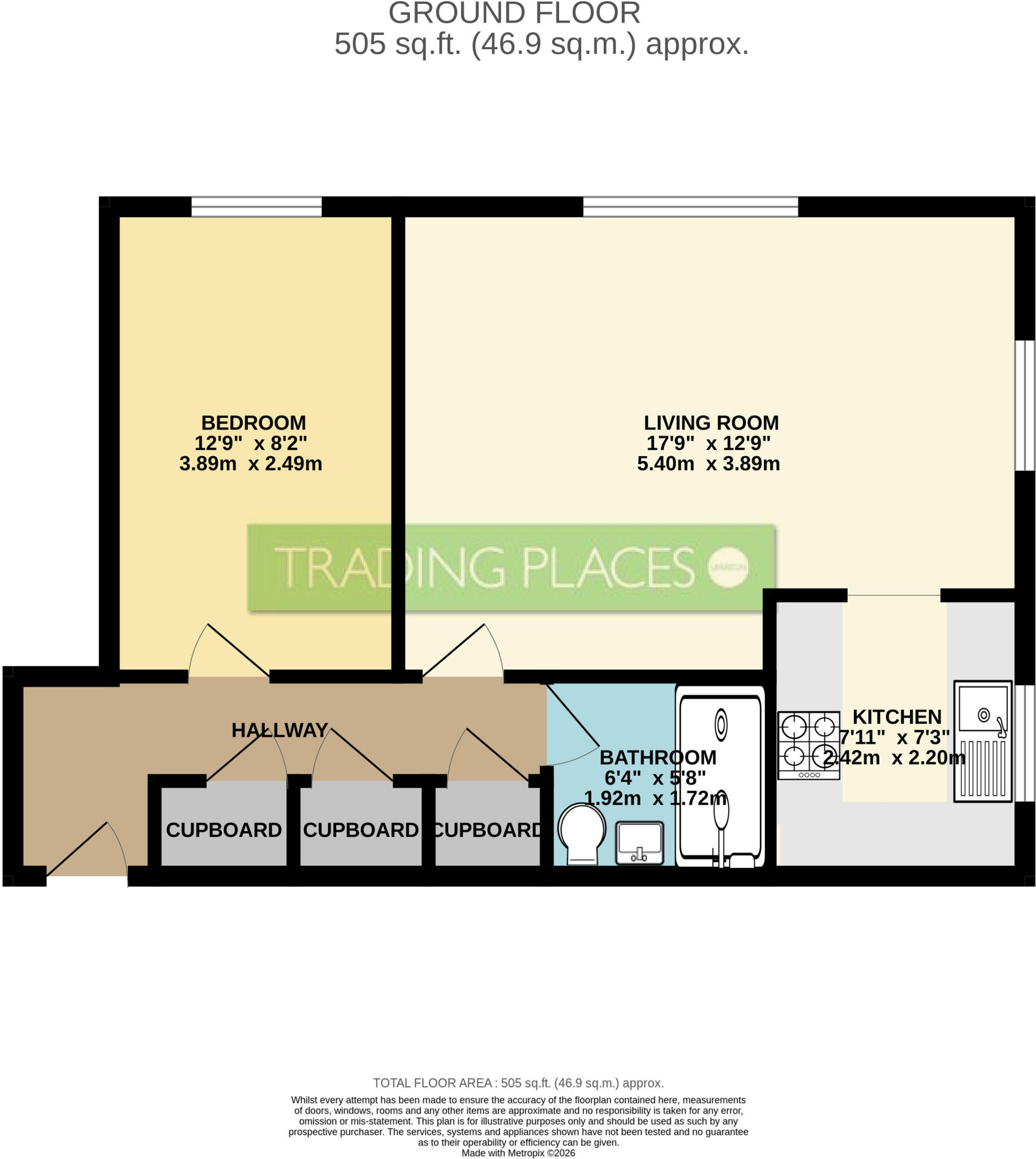 Harcourt Close, Urmston, M41 floorplan