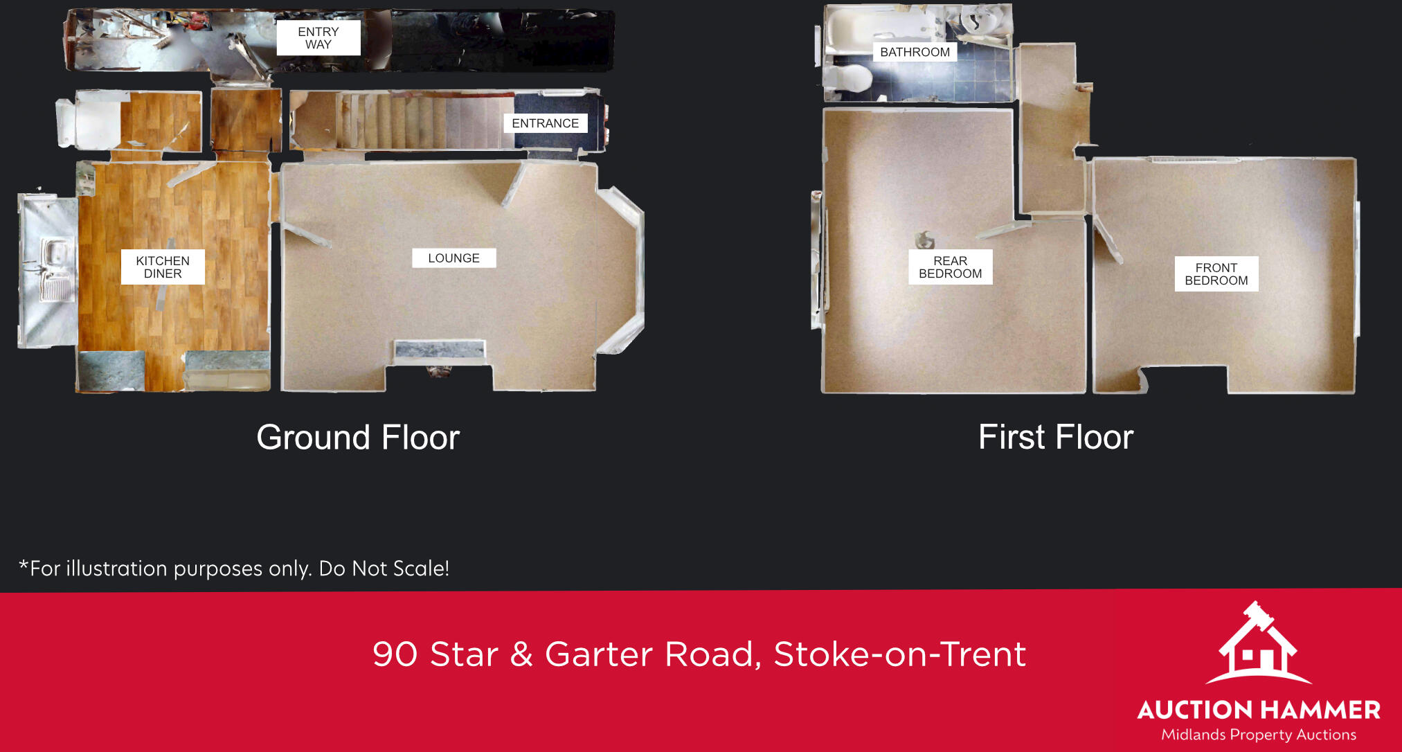 90 Star & Garter Road, Lightwood, Stoke-On-Trent, Staffordshire ST3 7HN floorplan