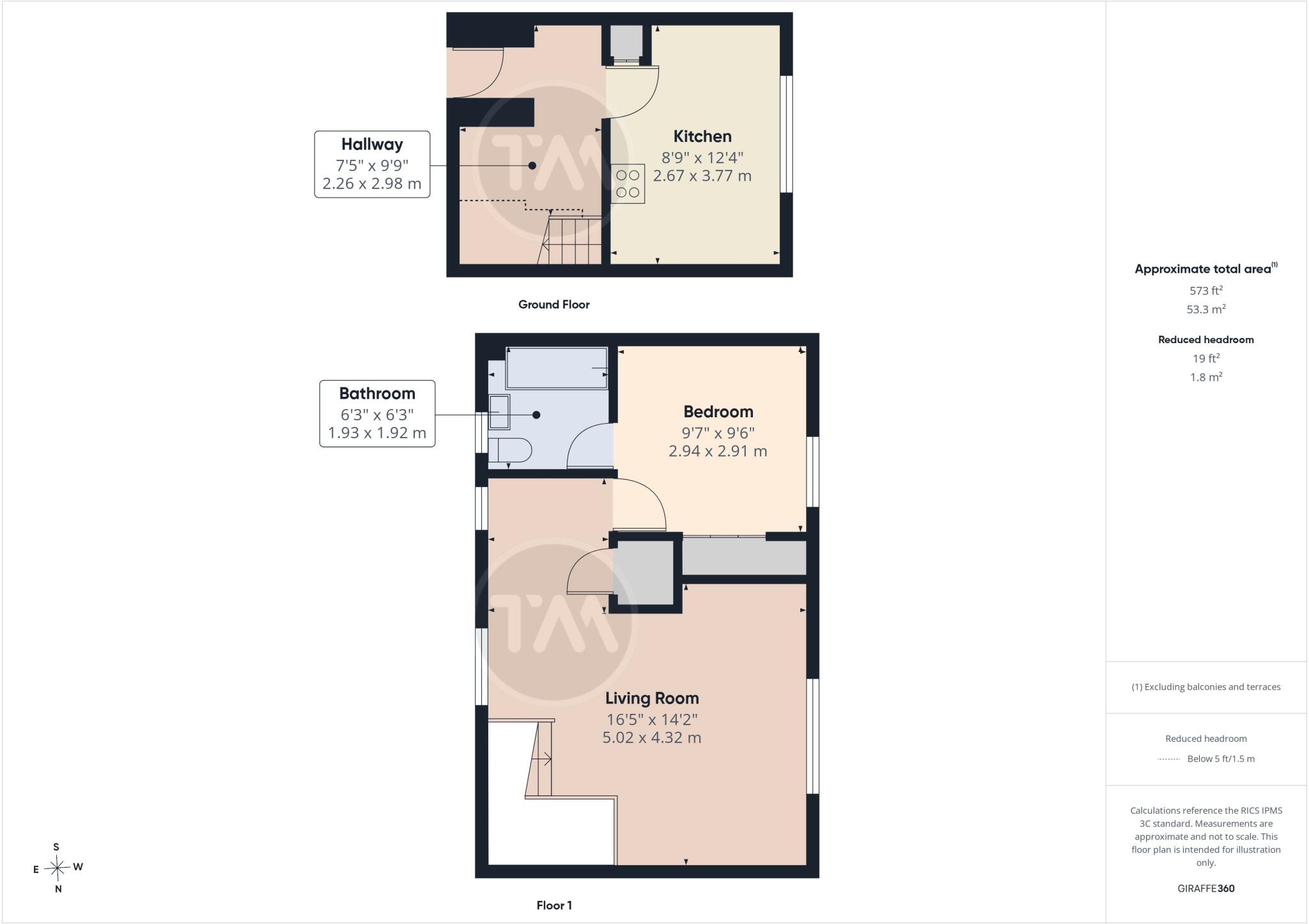 Knaresborough Court, Eynesbury, St Neots, Cambs, PE19 floorplan