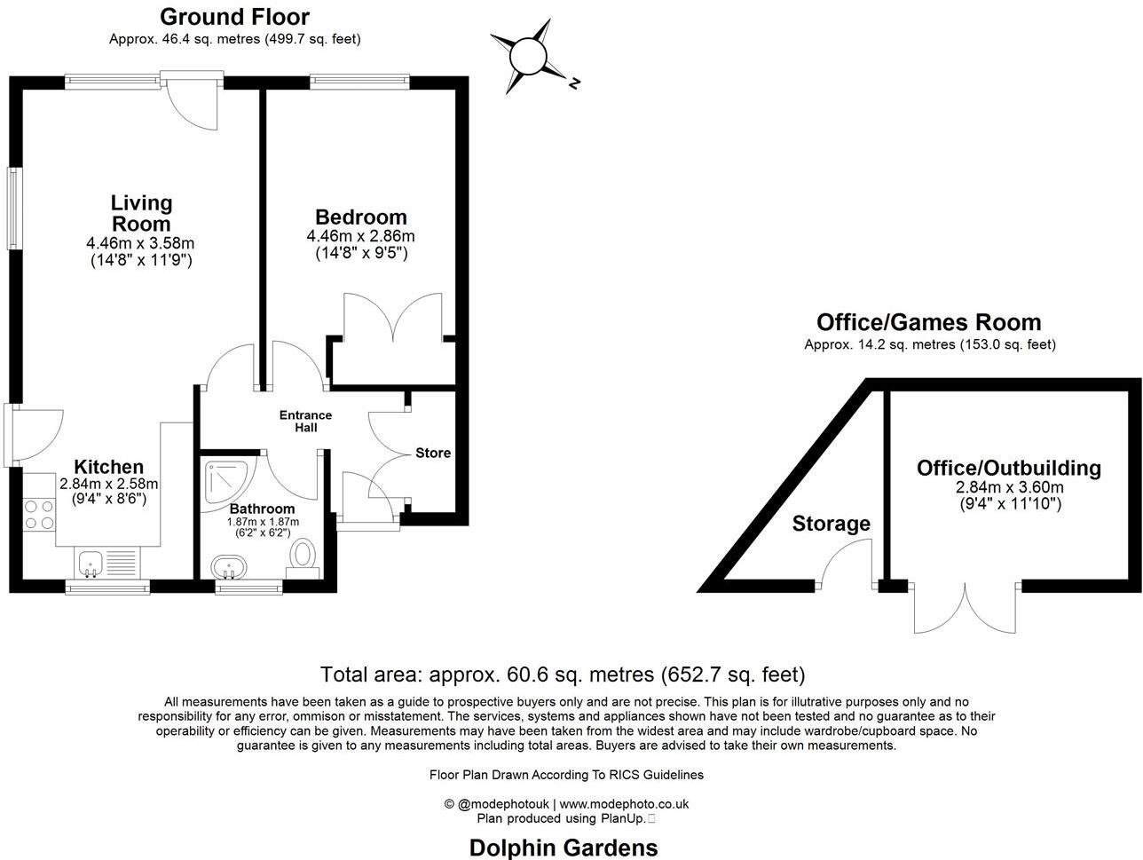 Dolphin Gardens, Billericay floorplan