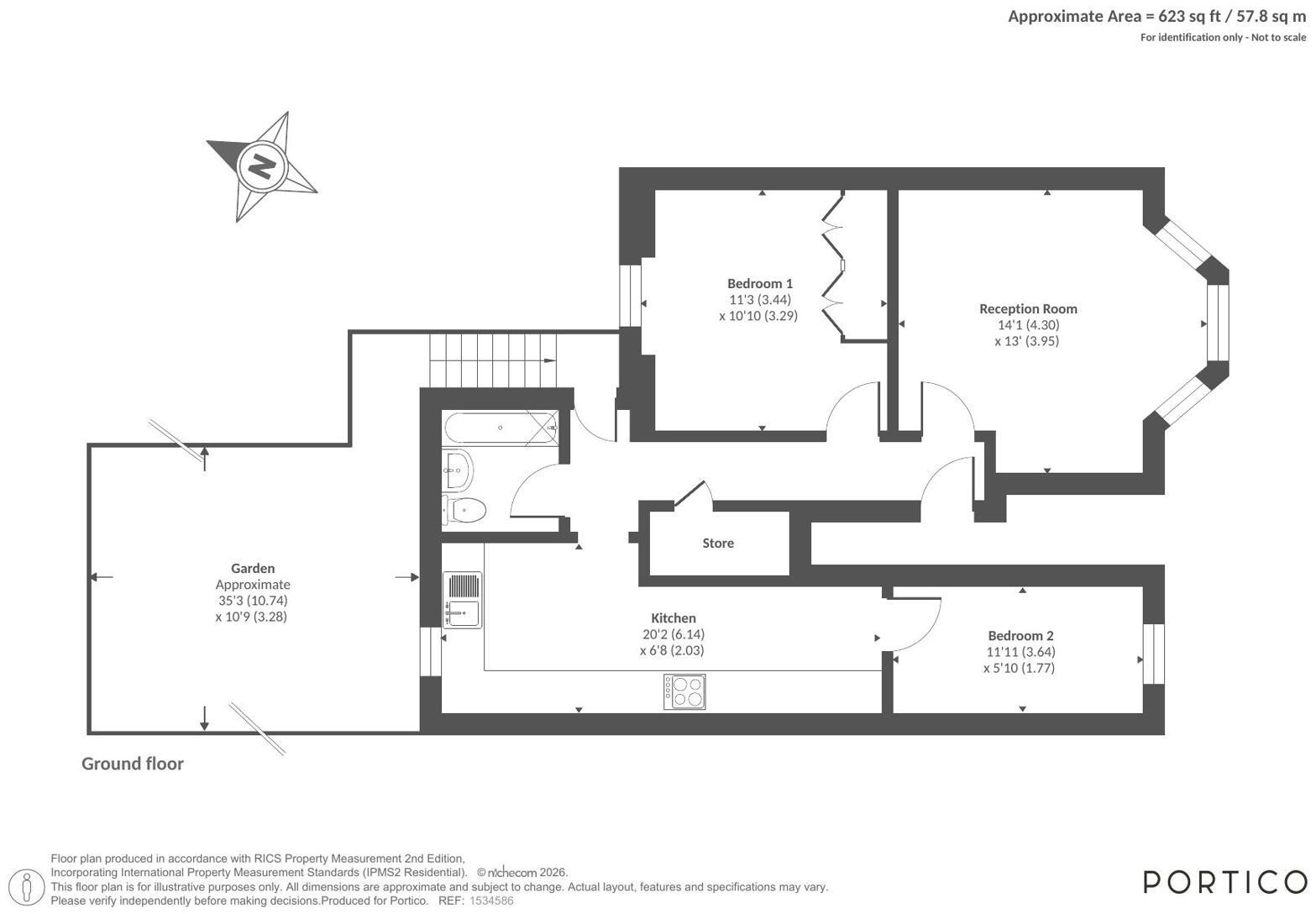 Wendell Road, London floorplan