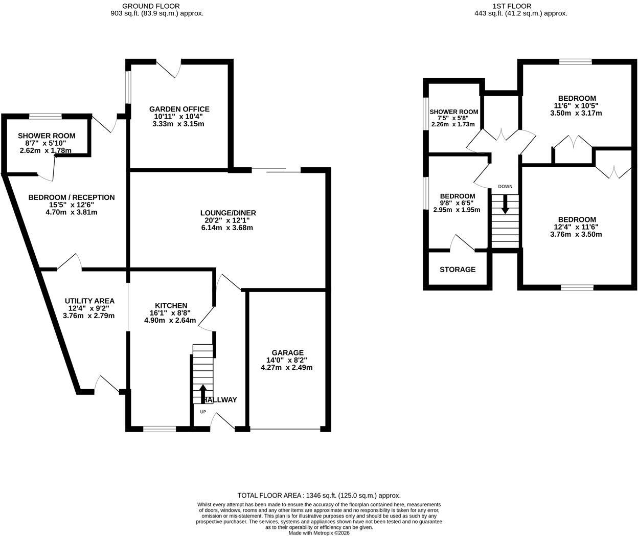 Crocket Close, Northampton floorplan