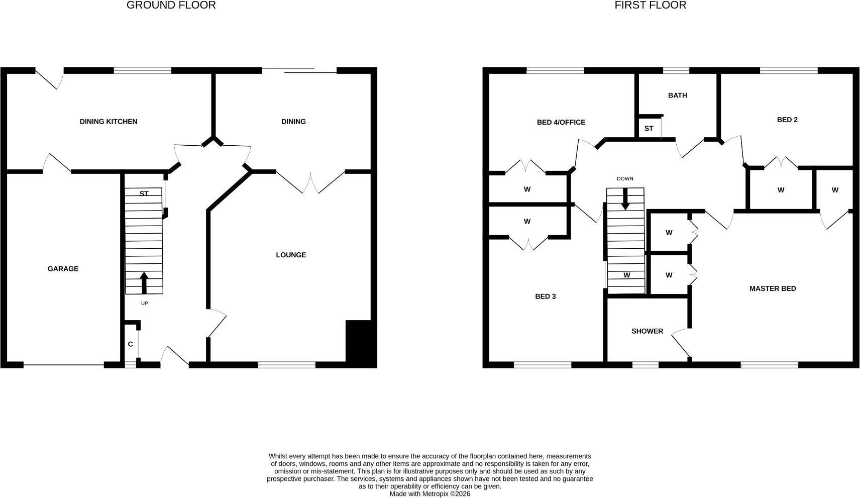 17, Acorn Drive, Tullibody, Alloa floorplan