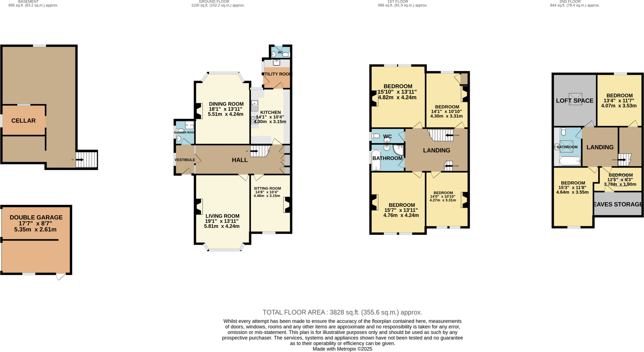 Henleaze Gardens, Bristol, BS9 floorplan