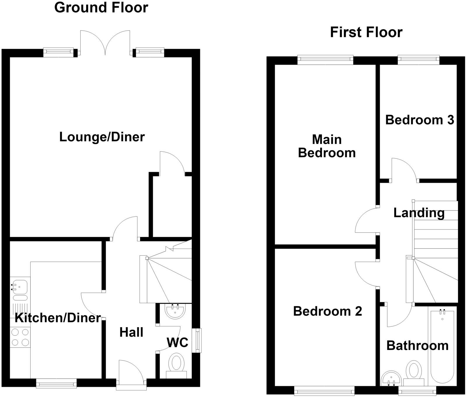 Saner Drive, Winnington, Northwich, Cheshire, CW8 floorplan