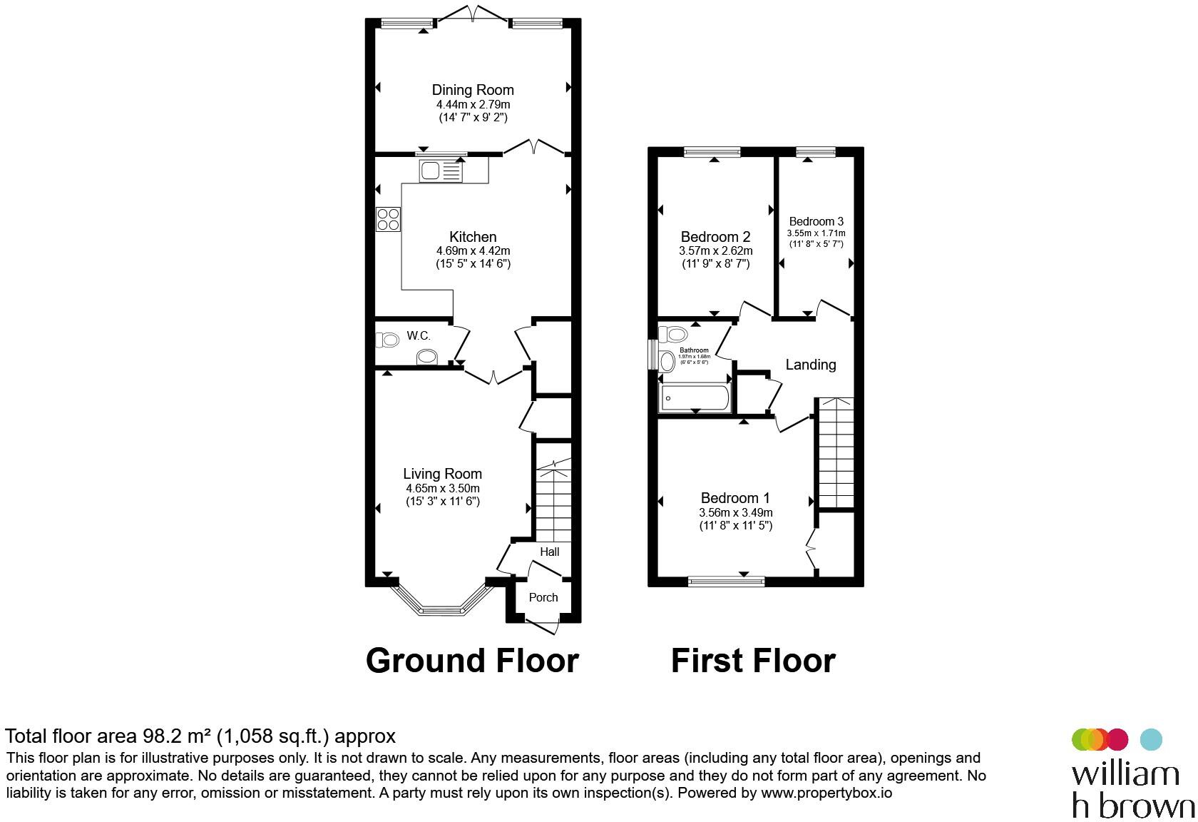 Queens Row, Dinnington, Sheffield floorplan