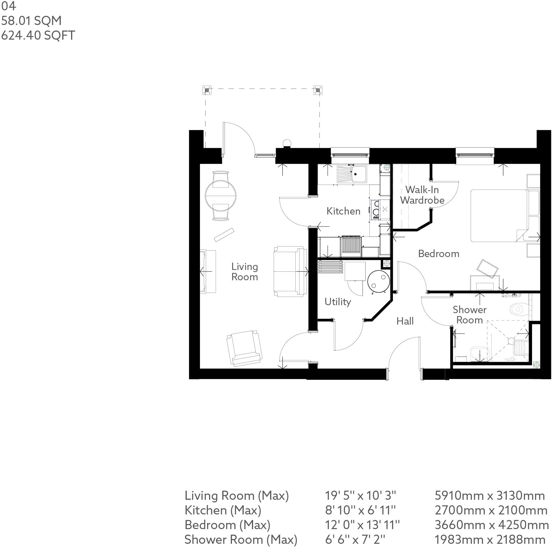 Barton Way,
Dartmouth,
TQ6 0GN floorplan