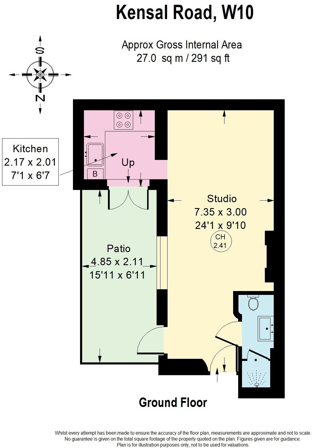 Kensal Road, W10 floorplan