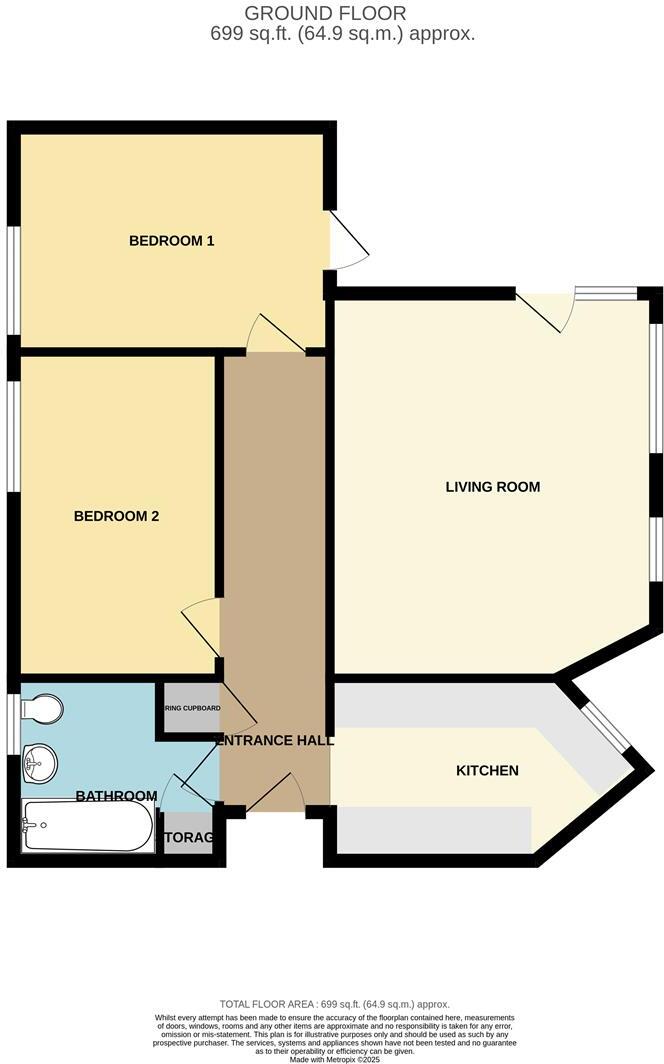 Forest Glade, Langdon Hills, SS16 floorplan