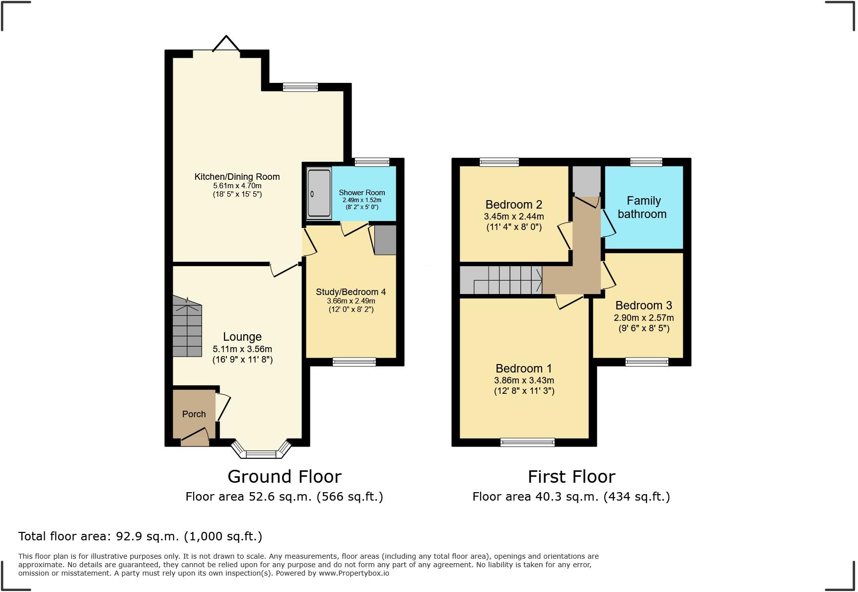 Mariners Way, Maldon, CM9 floorplan