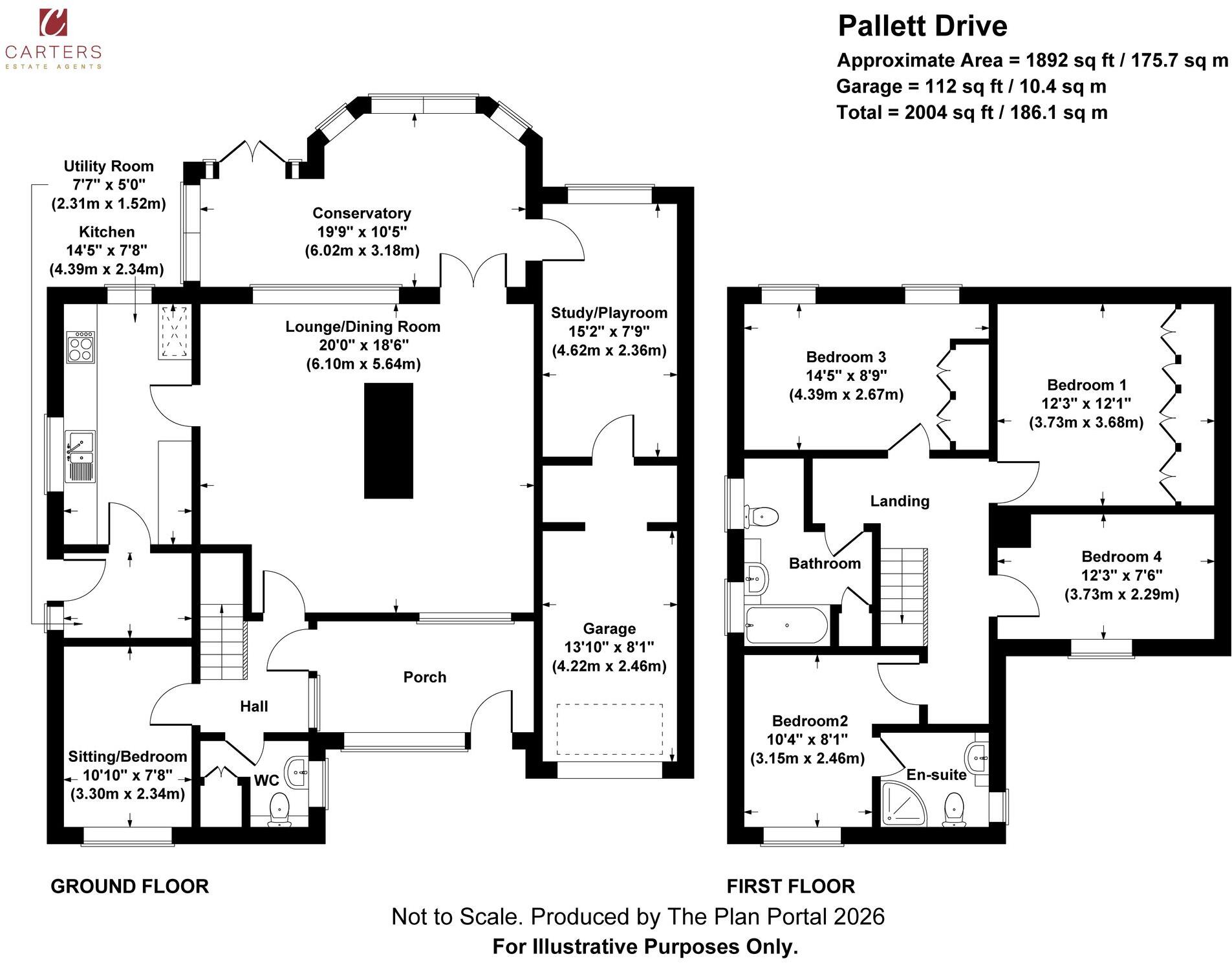 Pallett Drive, Nuneaton, CV11 floorplan