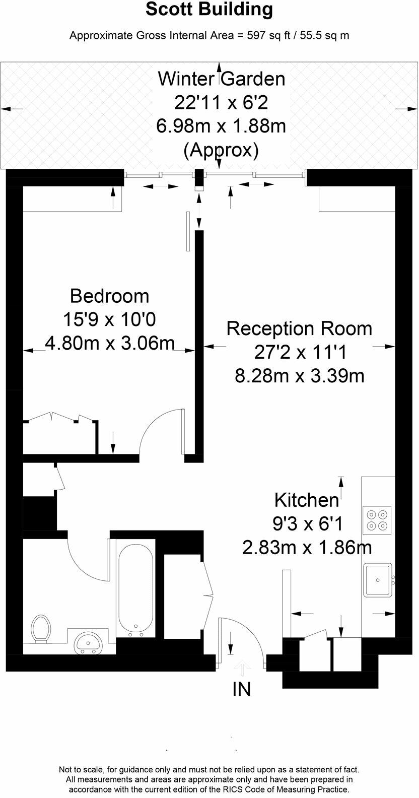 Scott House, Battersea Power Station, 23 Circus Road West, SW11 floorplan