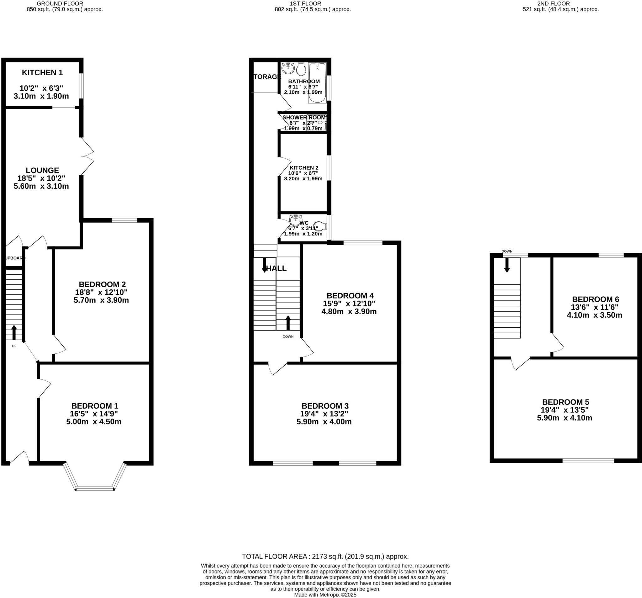 Oaklands Terrace, City Centre, Swansea floorplan