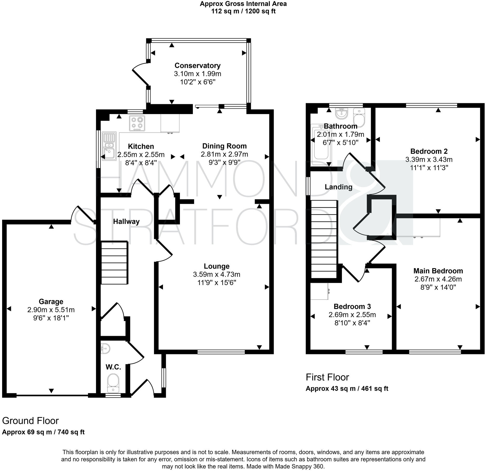 Priory Road, Hethersett floorplan
