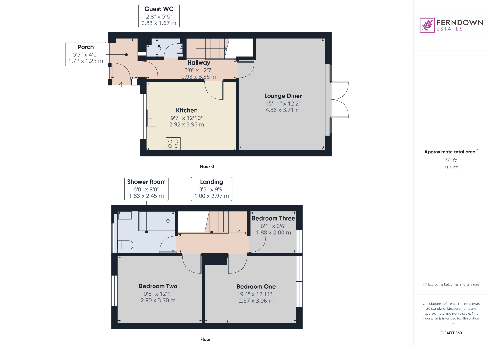 Worcester Walk, Marston Green, Birmingham, West Midlands, B37 floorplan
