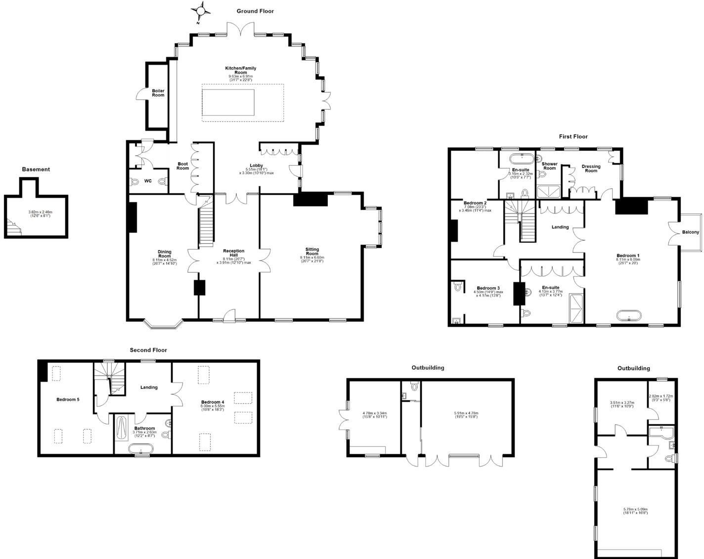 Furneux Pelham, Hertfordshire floorplan