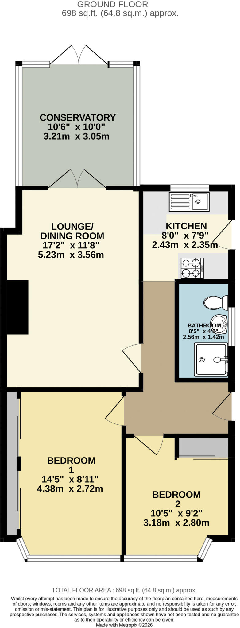 Heaton Road, Canterbury floorplan