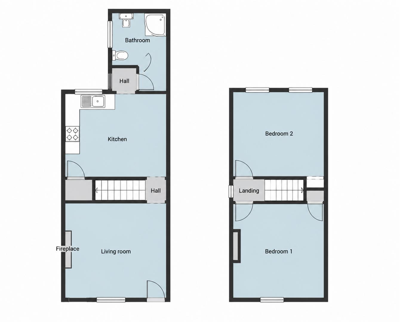 Bradbury Street, Nottingham floorplan
