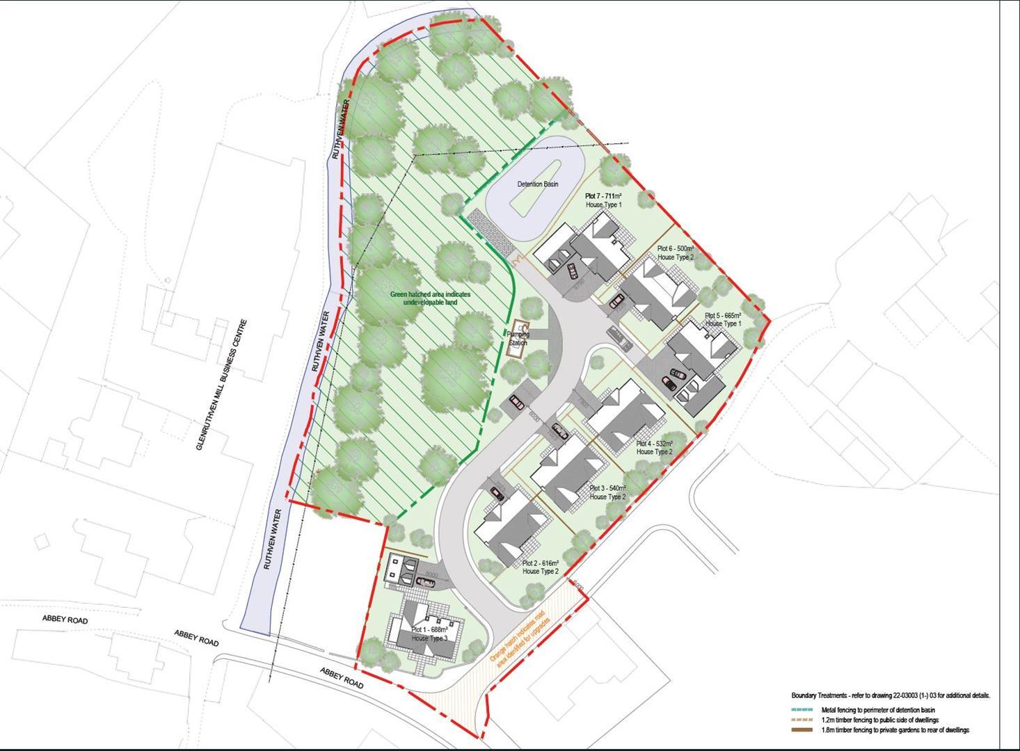 Plot 3, Glenruthven Mill Development, Abbey Road, Auchterarder floorplan