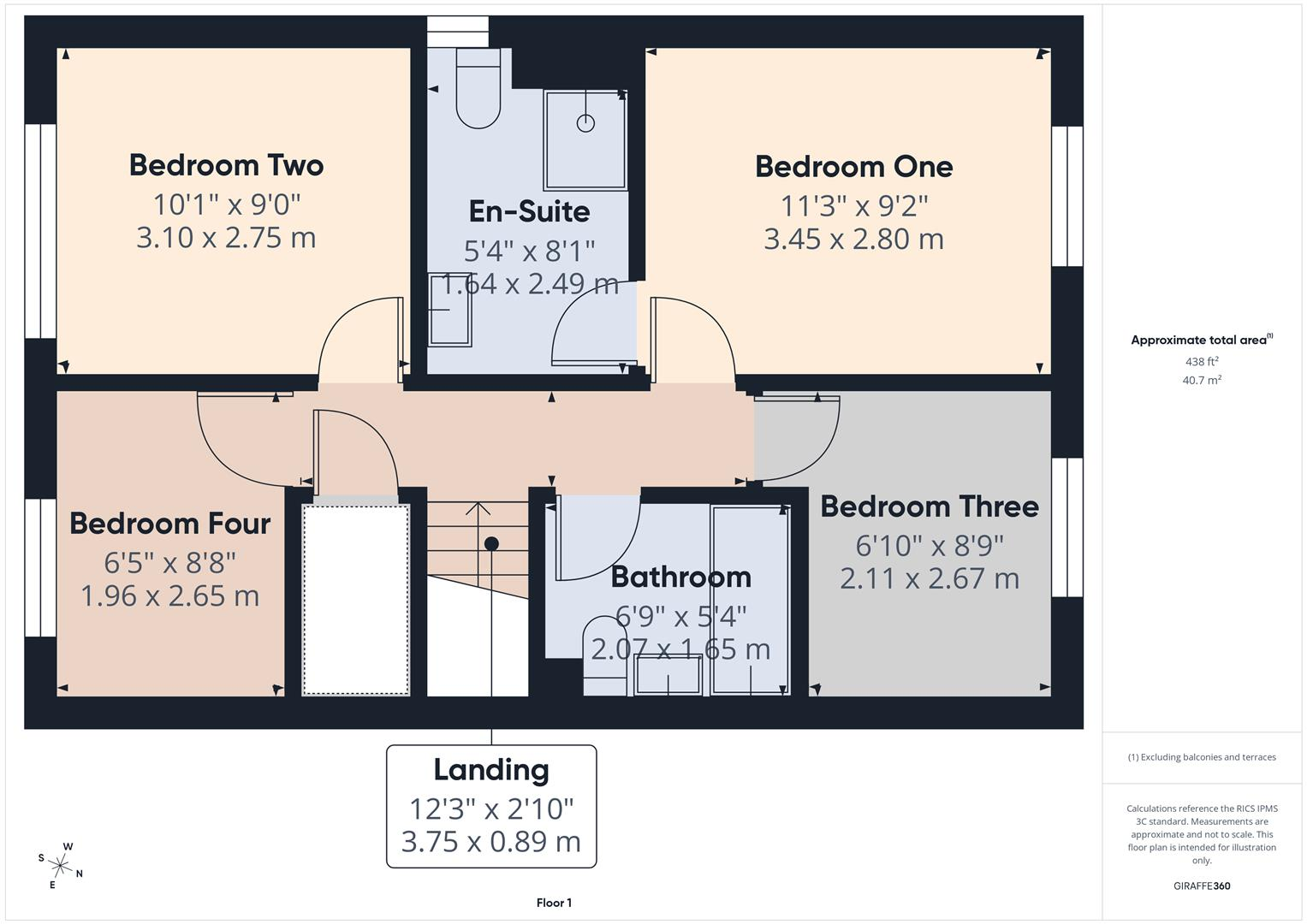 Hardwick Road, Buxton floorplan