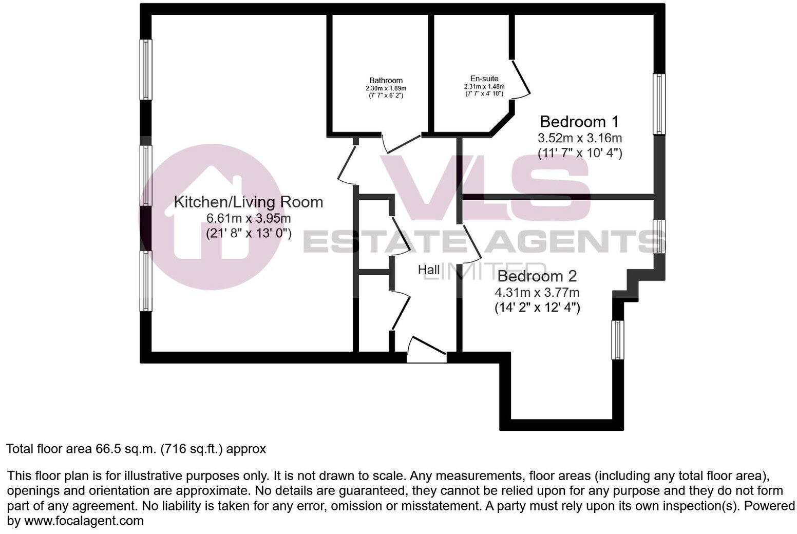 High Street, Shefford, SG17 5AX floorplan