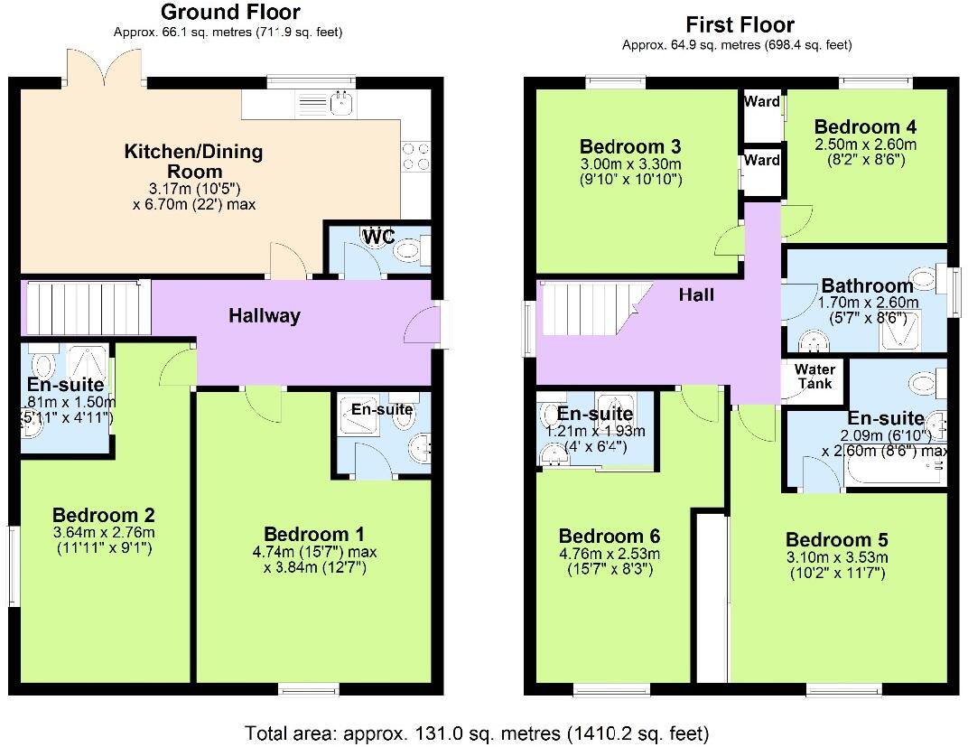 Room 2, Pakenham Close, CB4 floorplan