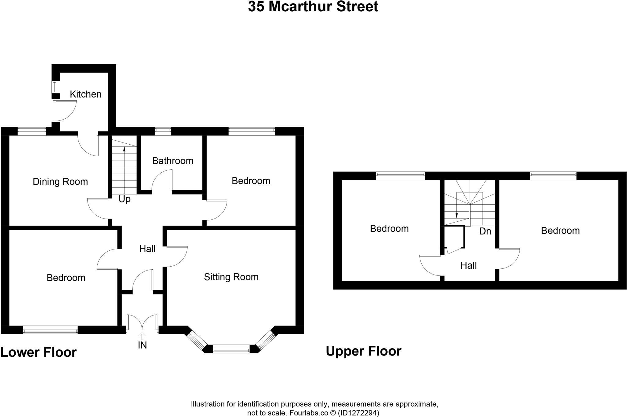 35 McArthur Street, Dunoon, Argyll and Bute, PA23 floorplan