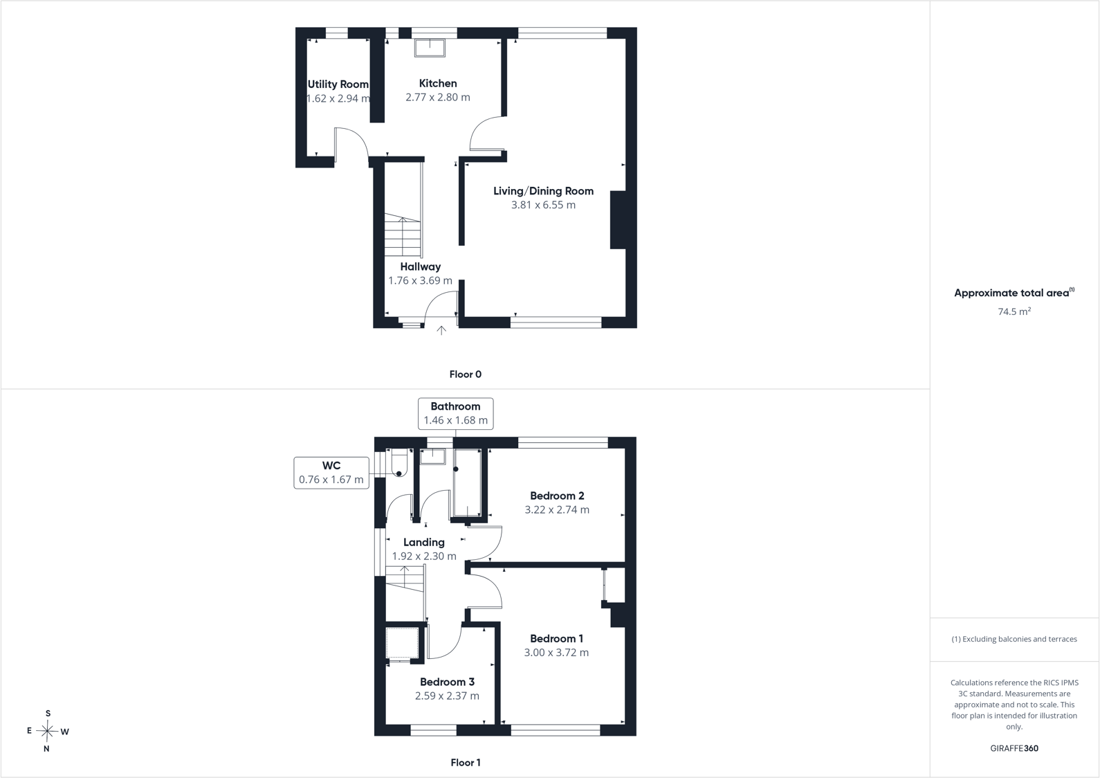 Clayton Avenue, Cleator Moor, Cumbria, CA25 floorplan