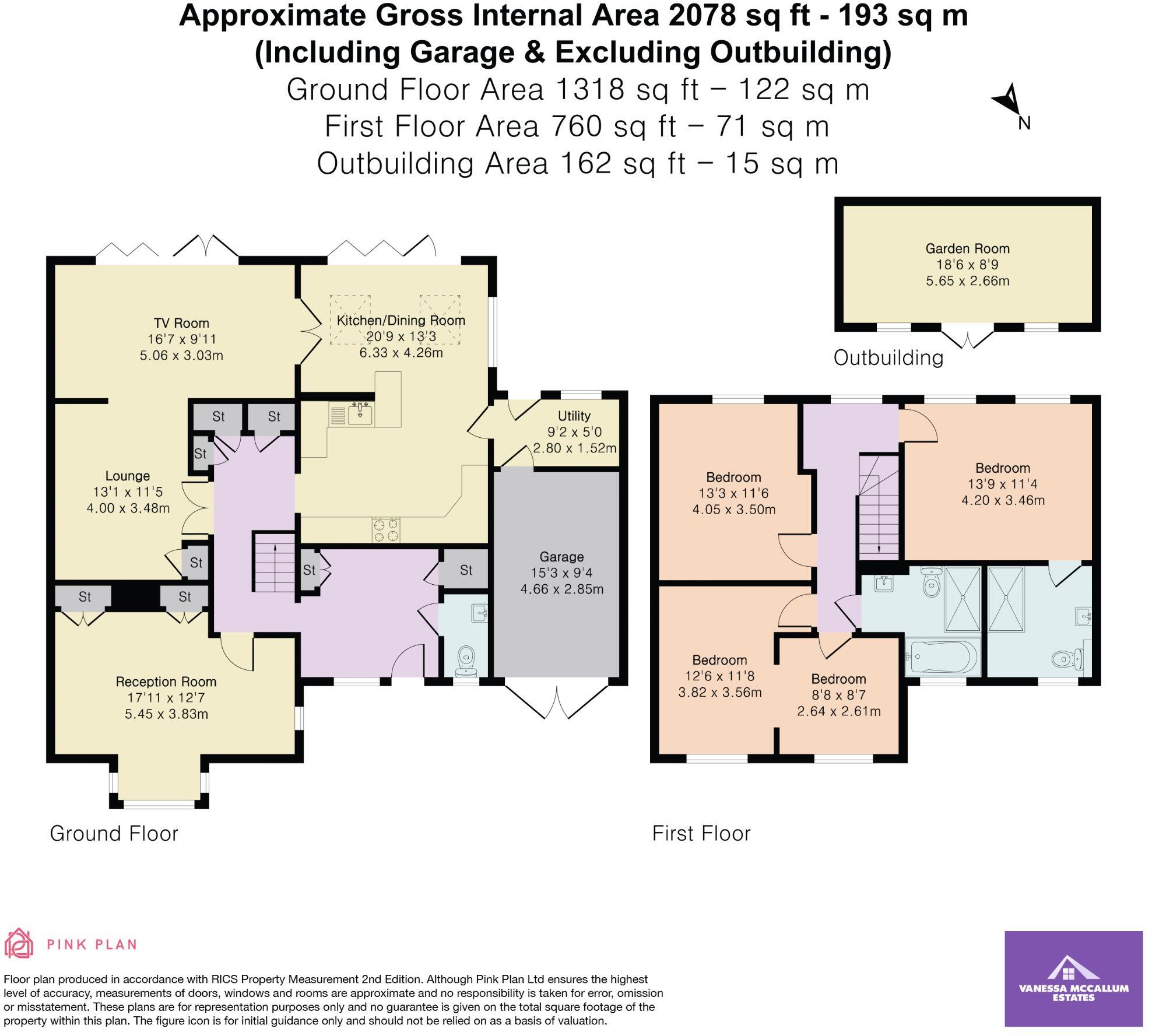 Hawkshead Lane ,North Mymms, AL9 floorplan