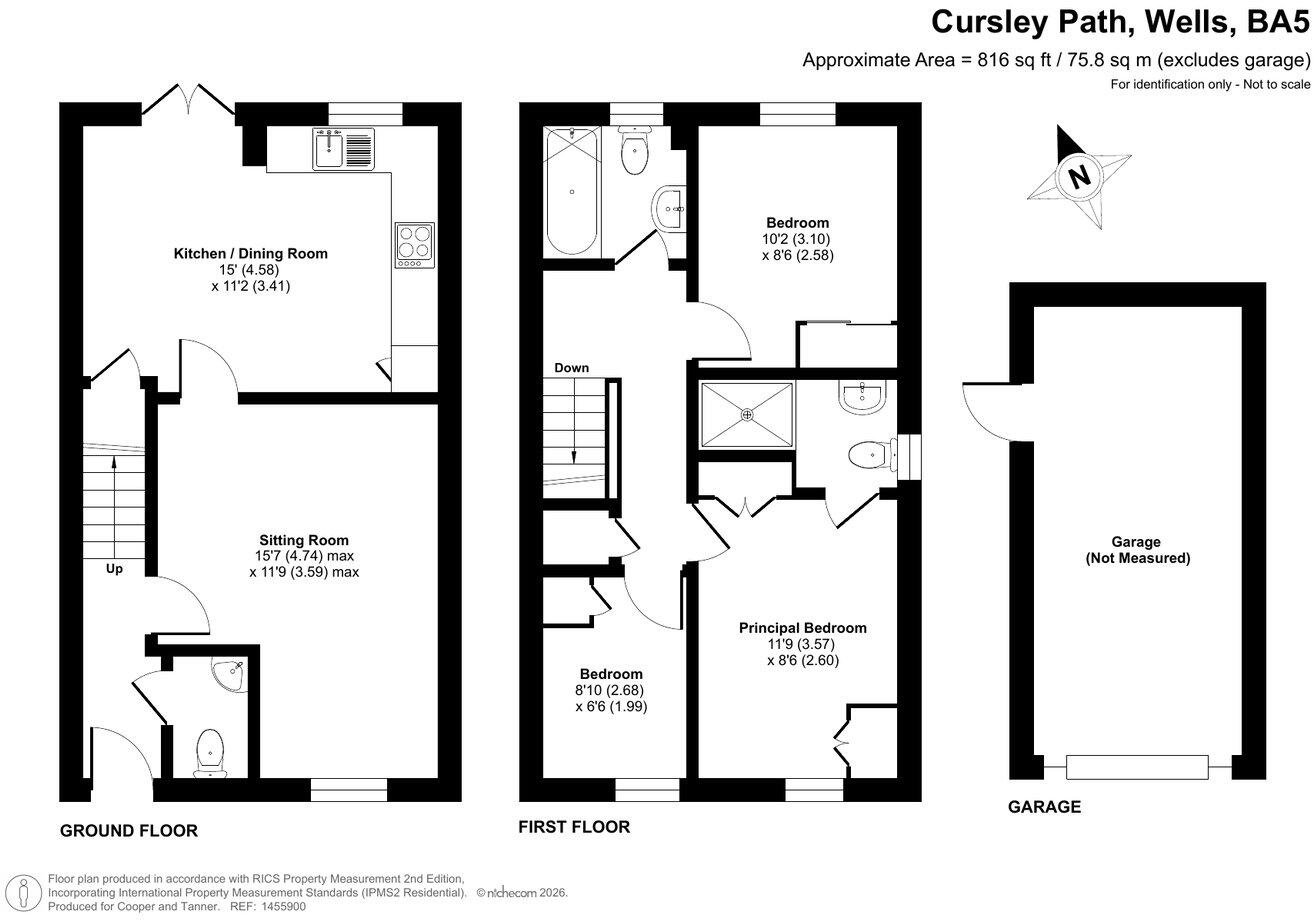 Cursley Path, Wells, BA5 floorplan